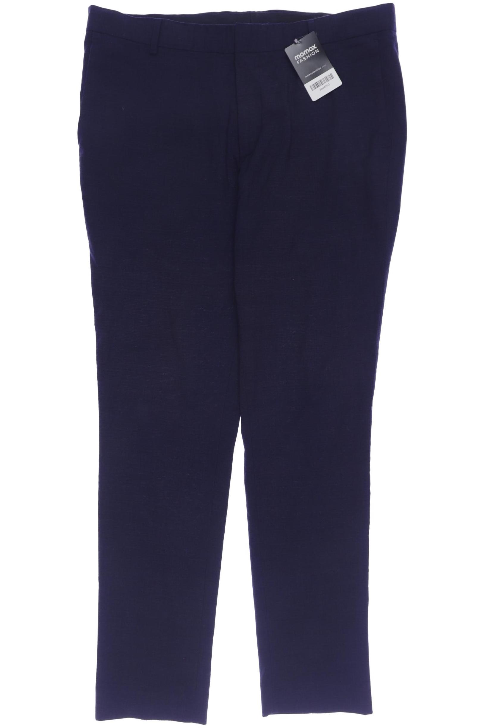 

H&M Herren Stoffhose, marineblau, Gr. 52