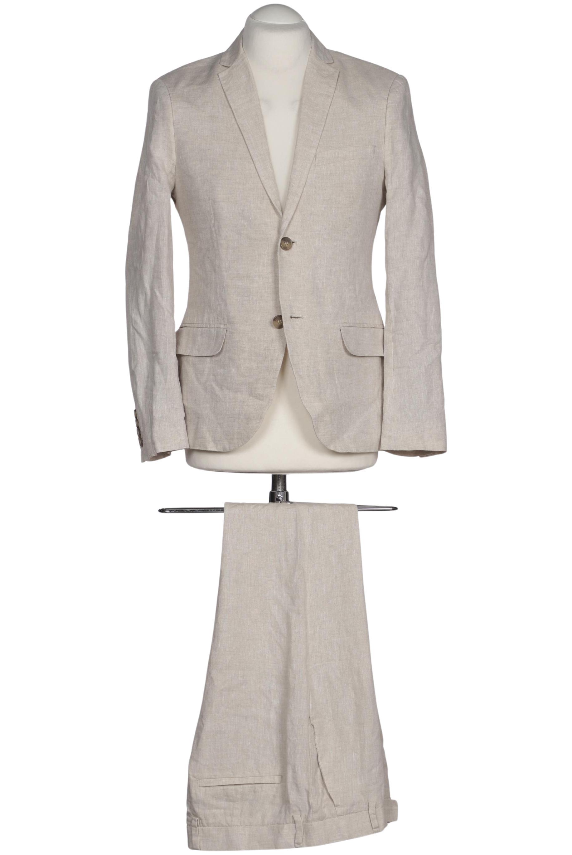 

H&M Herren Anzug, beige, Gr. 46