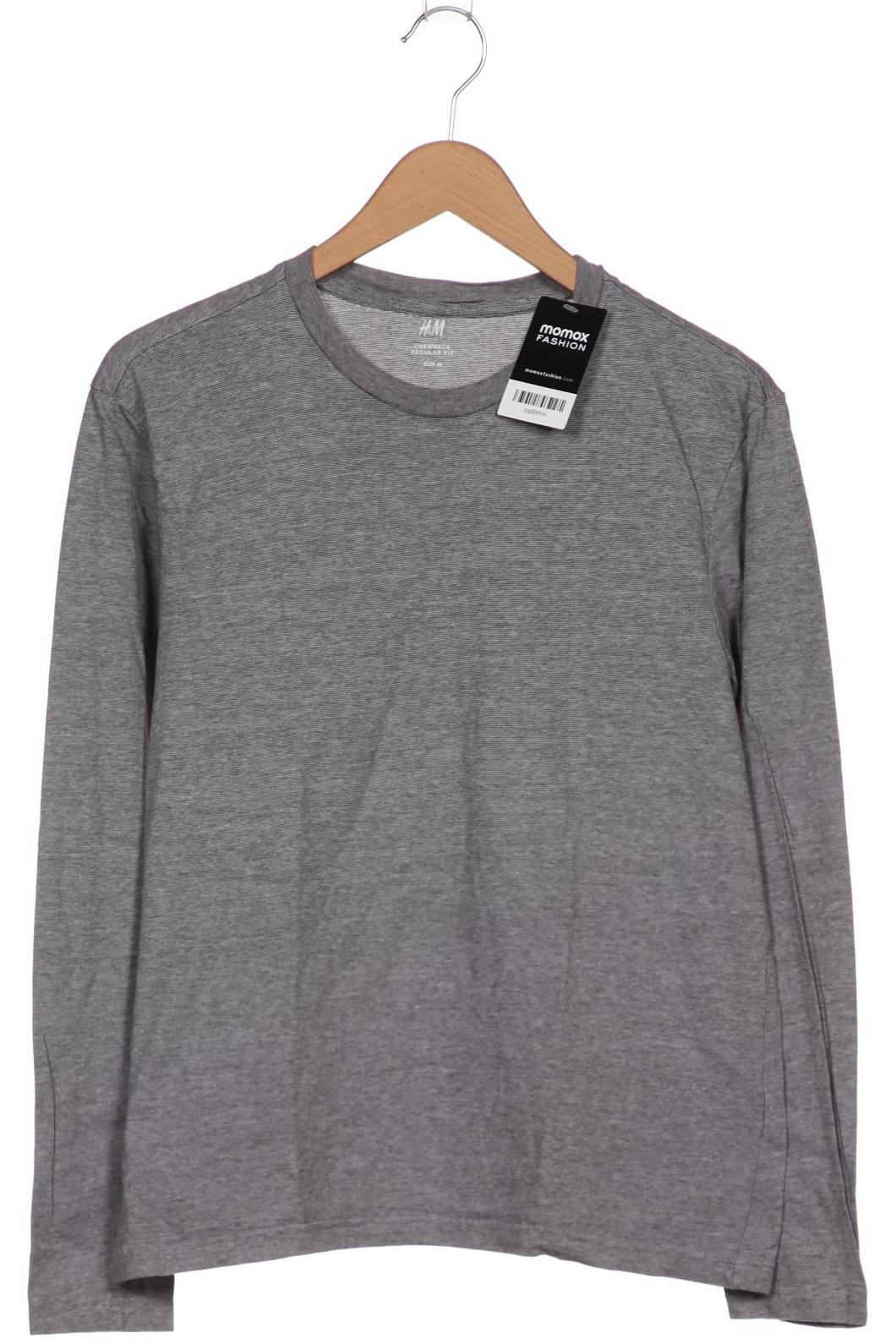 

H&M Herren Langarmshirt, grau