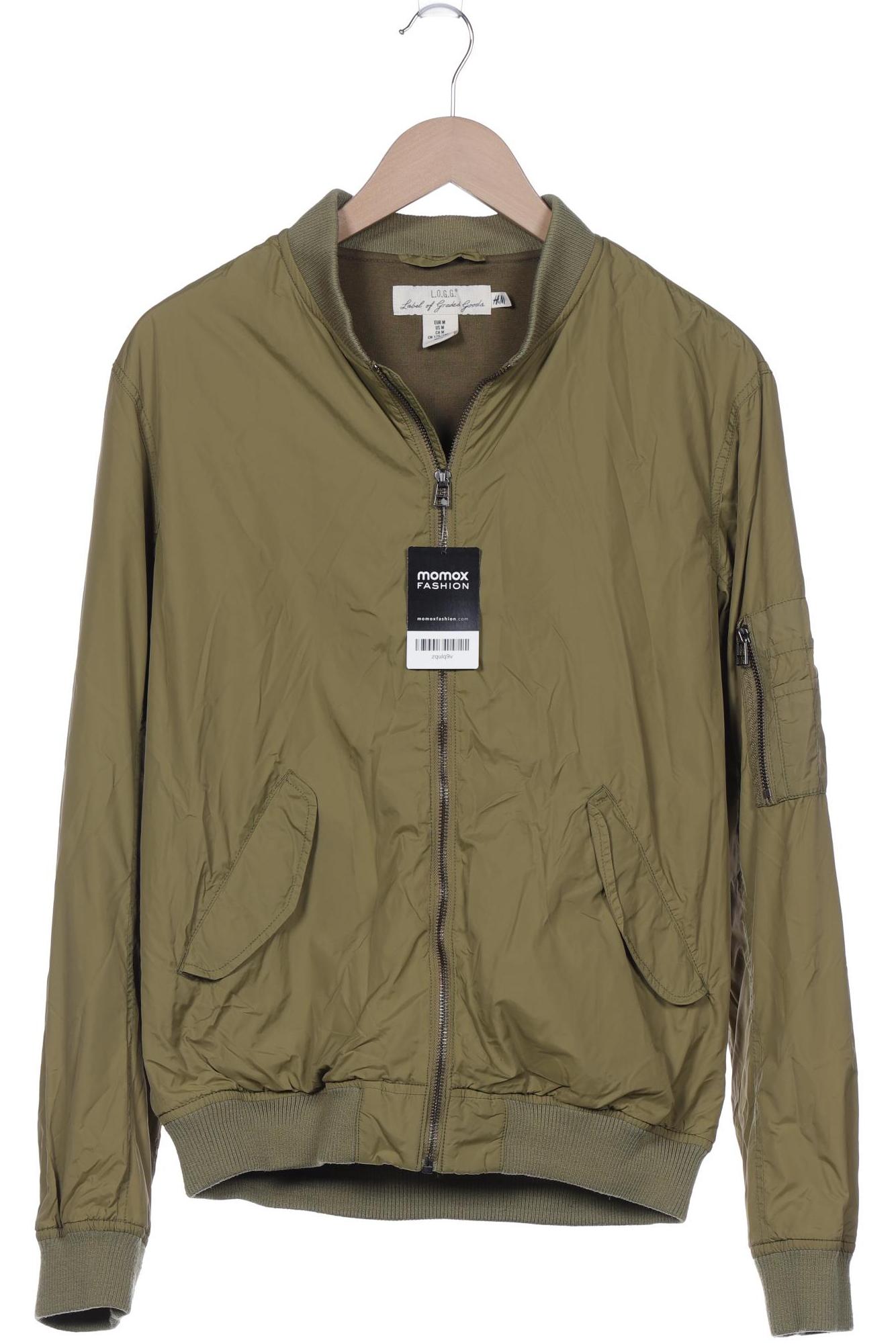 

H&M Herren Jacke, grün, Gr. 48