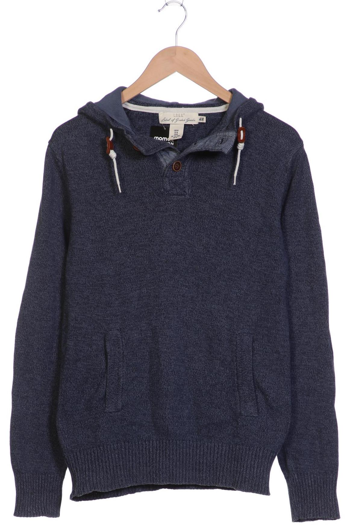 

H&M Herren Kapuzenpullover, marineblau