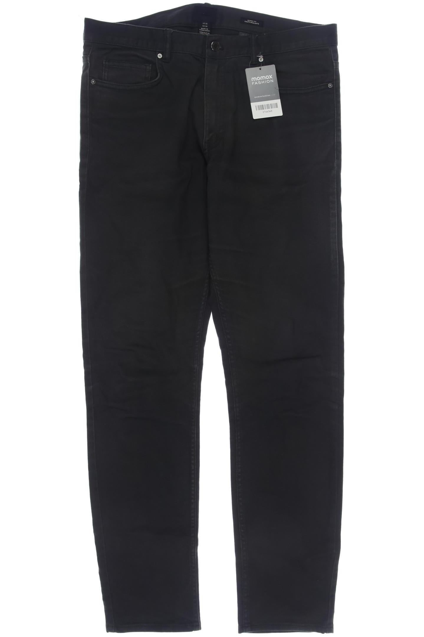 

H&M Herren Jeans, grau, Gr. 33