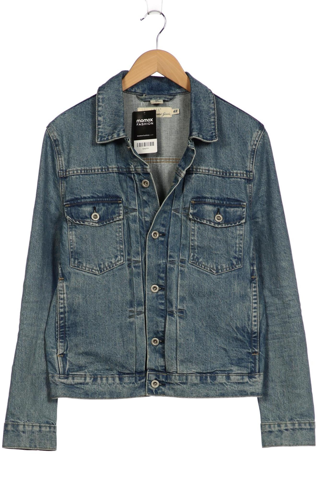 

H&M Herren Jacke, blau, Gr. 48