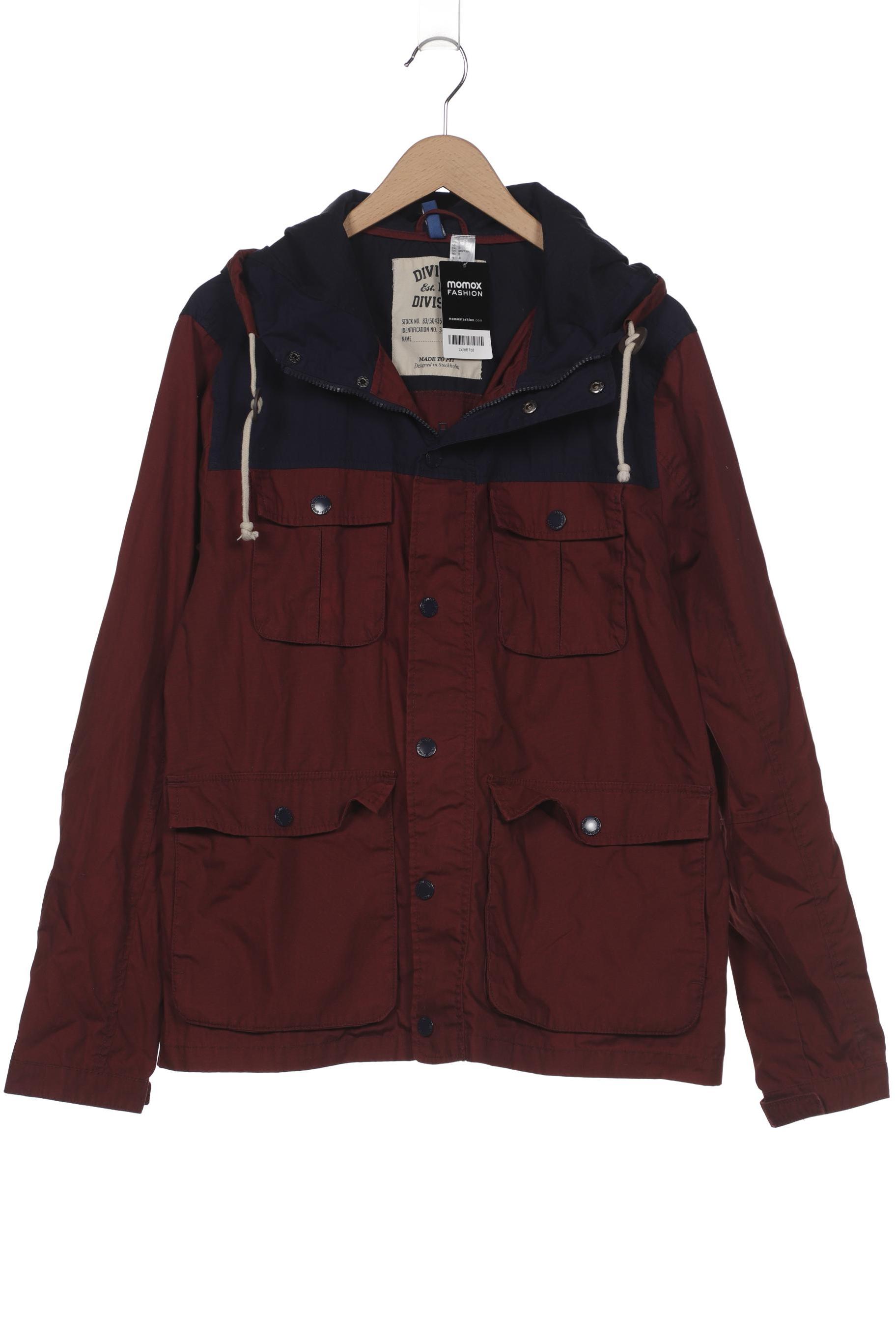 

H&M Herren Jacke, bordeaux, Gr. 52
