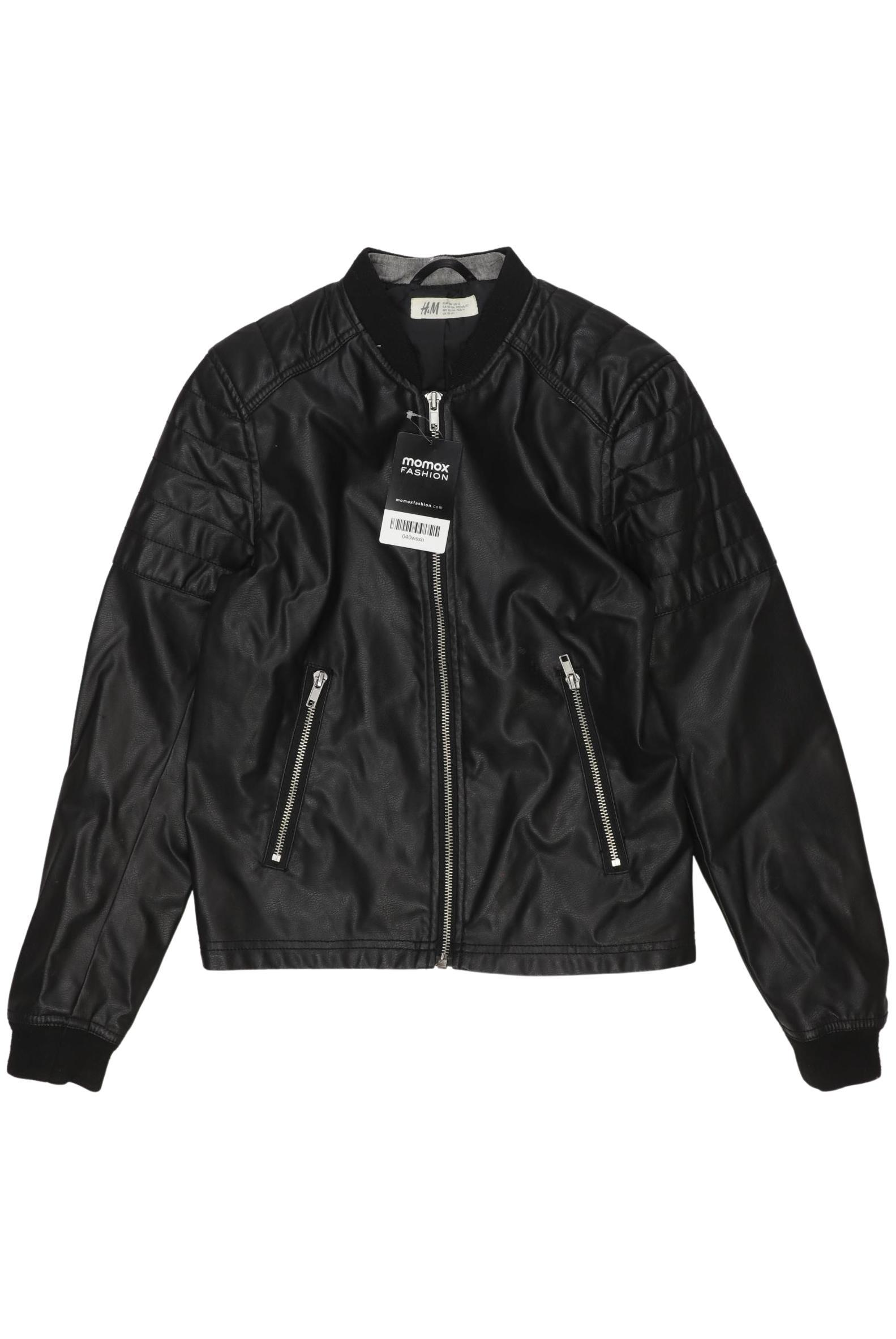 

H&M Jungen Jacke, schwarz, Gr. 146
