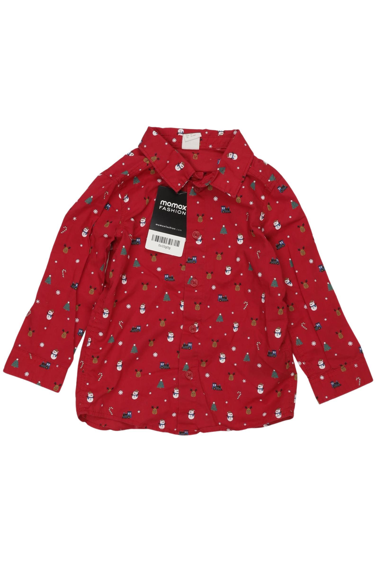 

H&M Jungen Hemd, rot, Gr. 86
