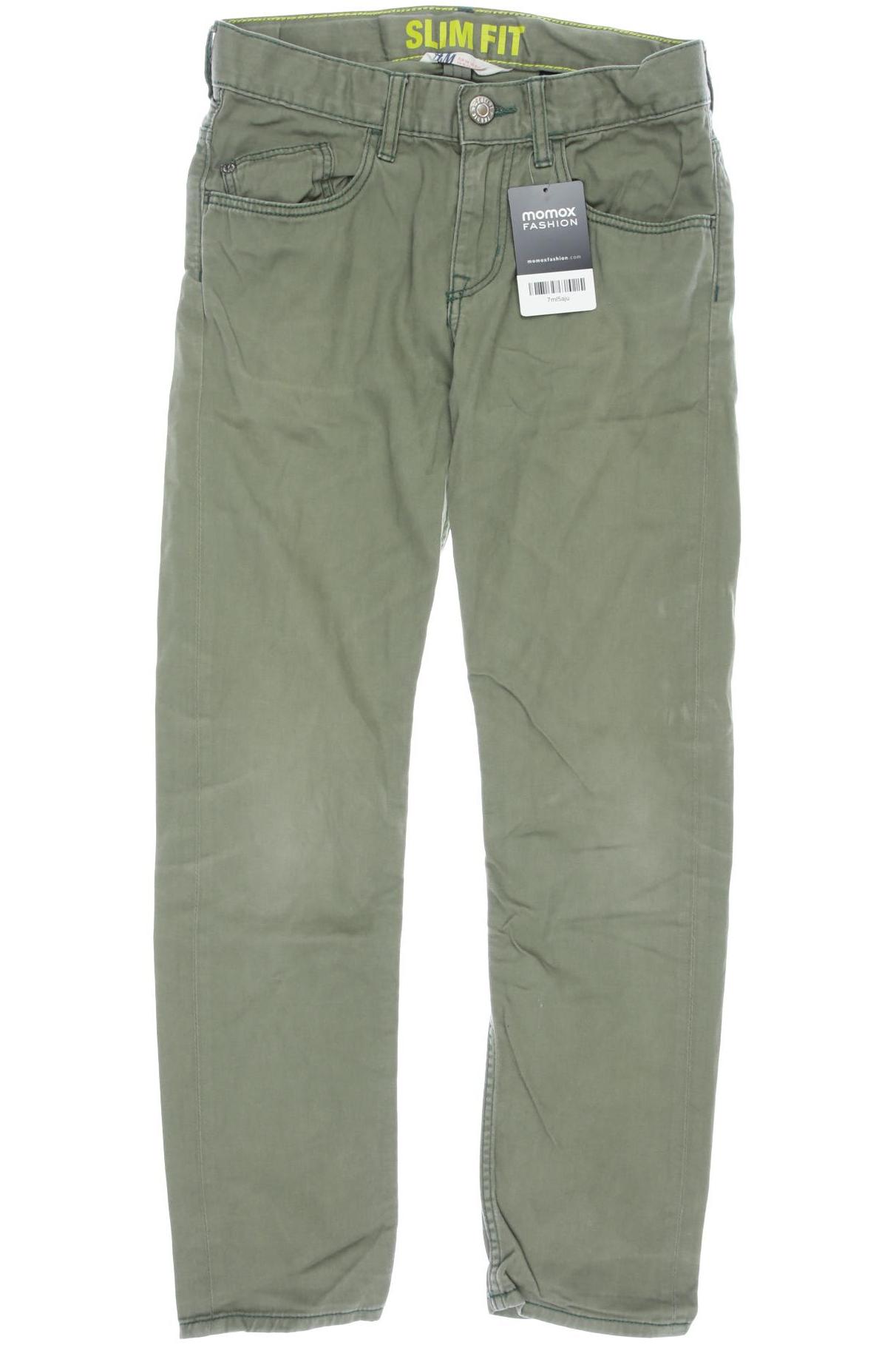 

H&M Herren Jeans, grün, Gr. 146