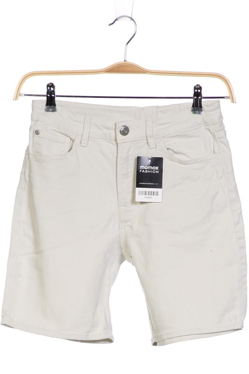

H&M Herren Shorts, cremeweiß, Gr. 158