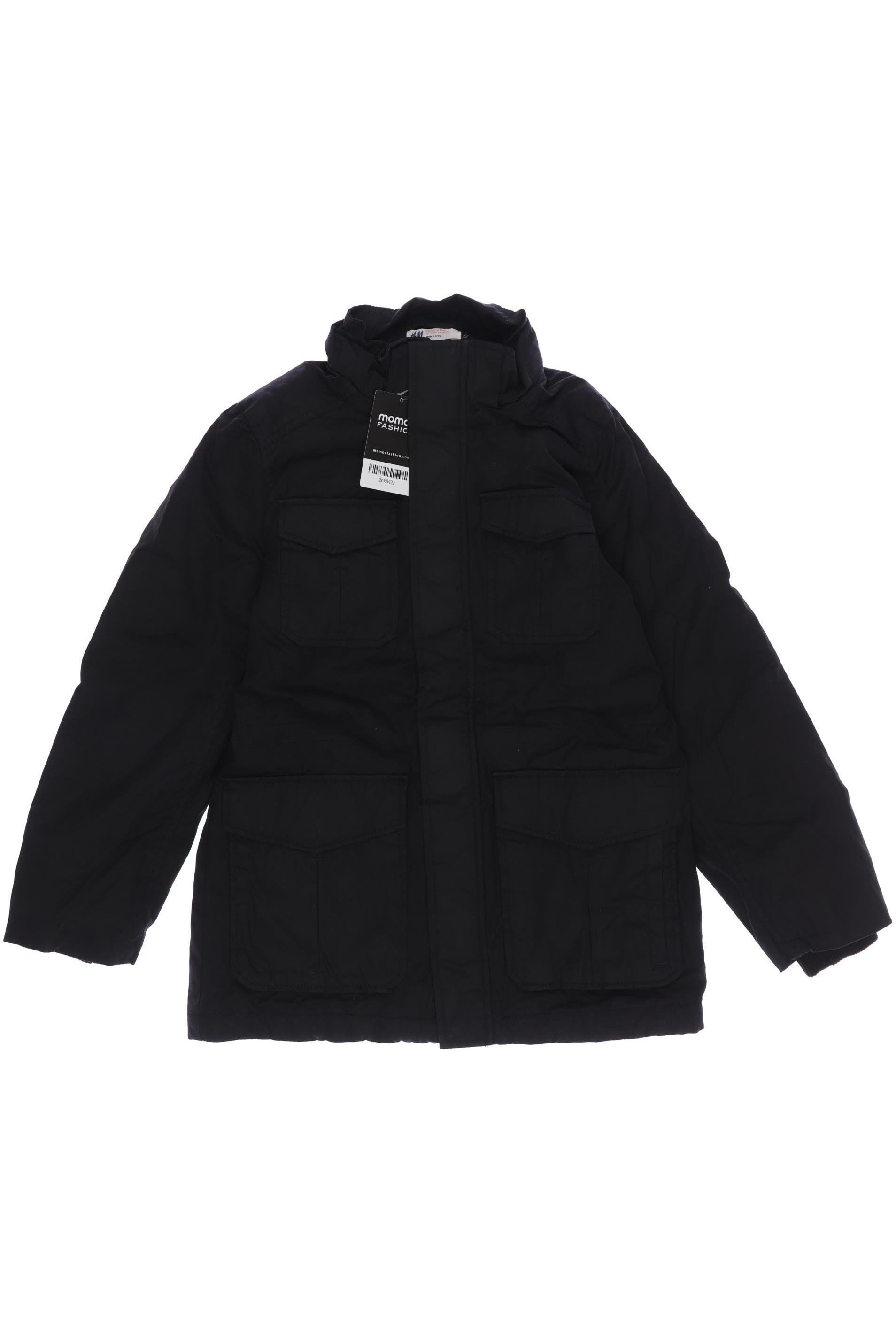 

H&M Herren Jacke, schwarz, Gr. 146