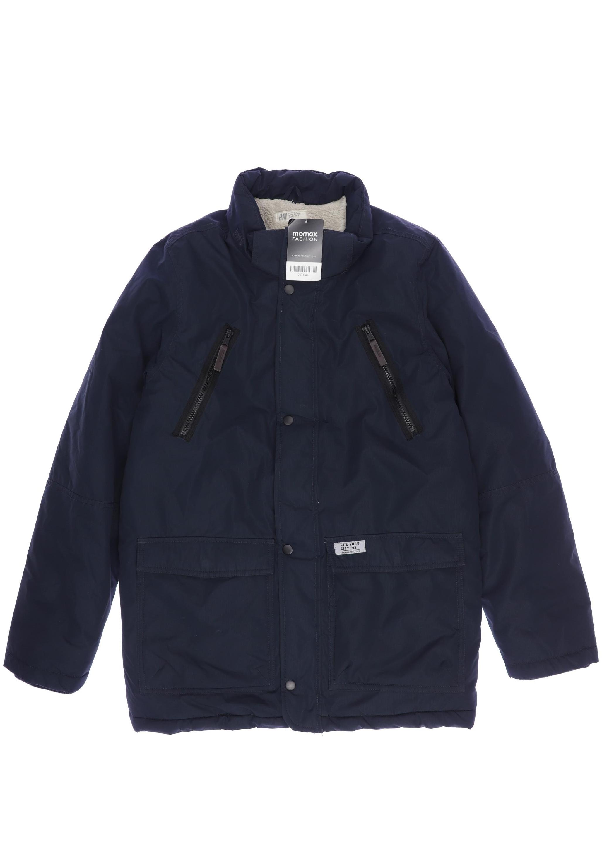 

H&M Herren Jacke, marineblau, Gr. 170