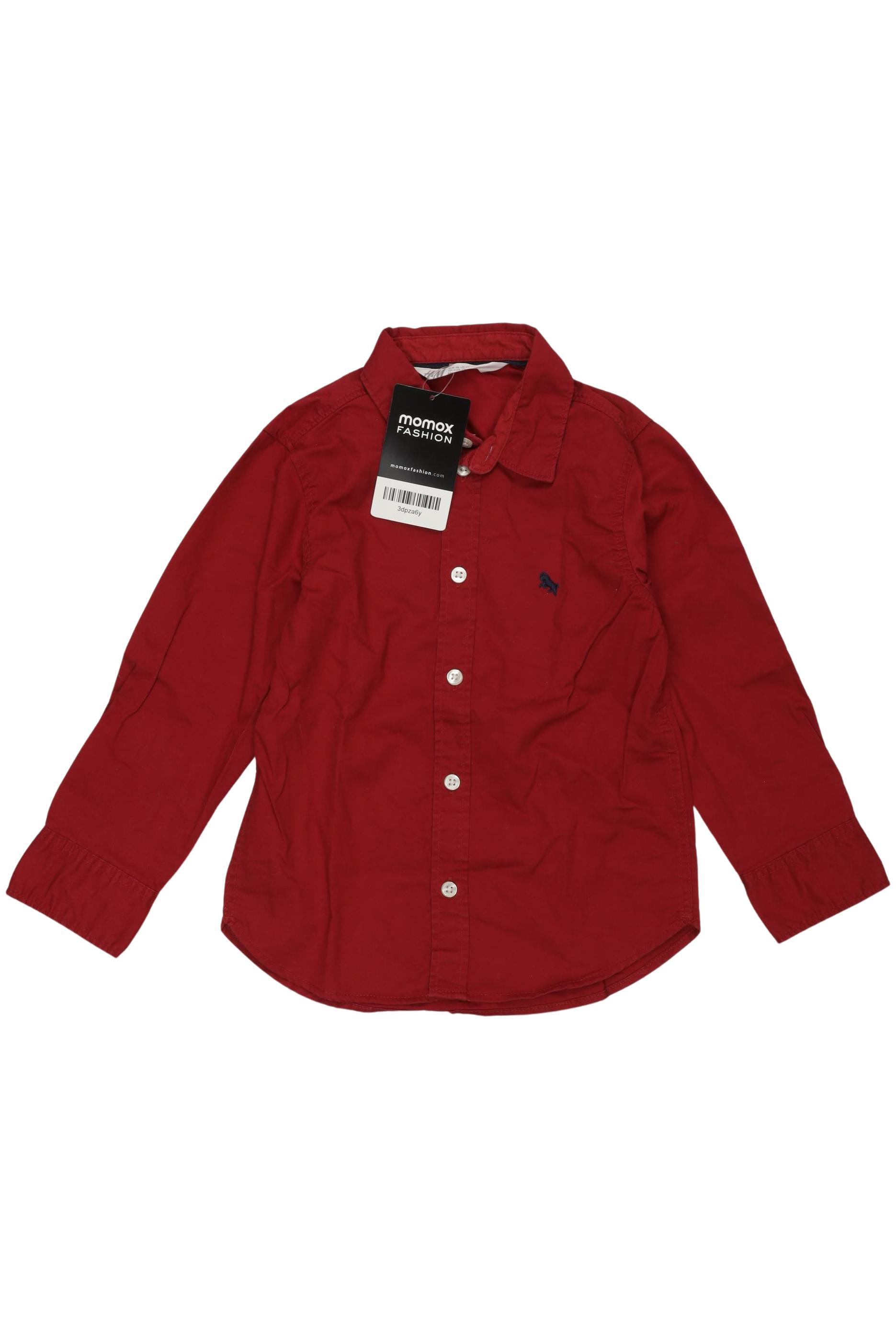 

H&M Jungen Hemd, rot, Gr. 98