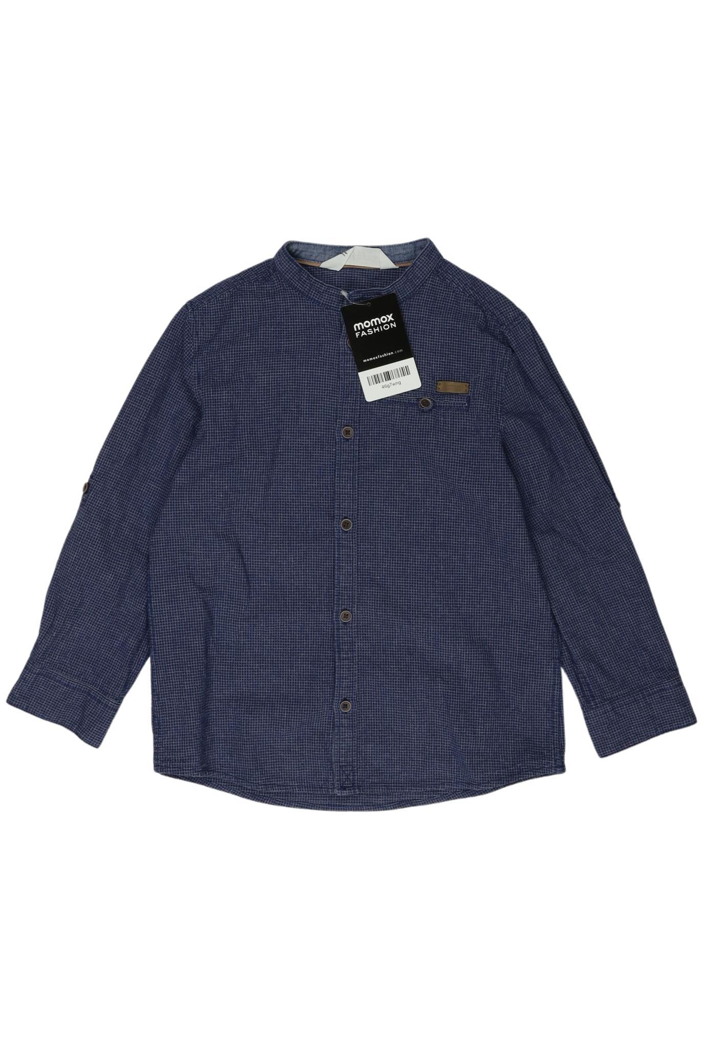 

H&M Jungen Hemd, marineblau, Gr. 122