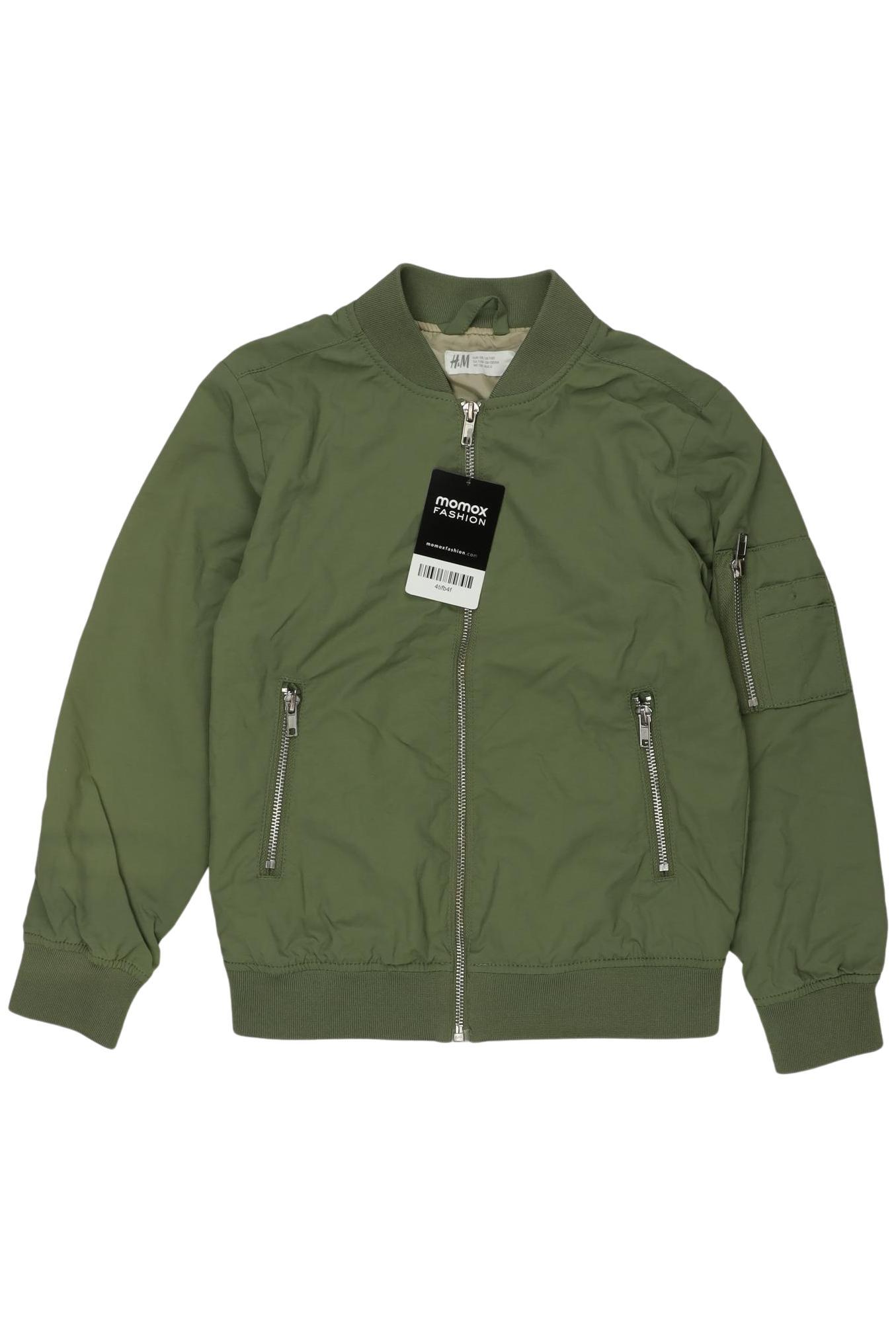 

H&M Jungen Jacke, grün, Gr. 128