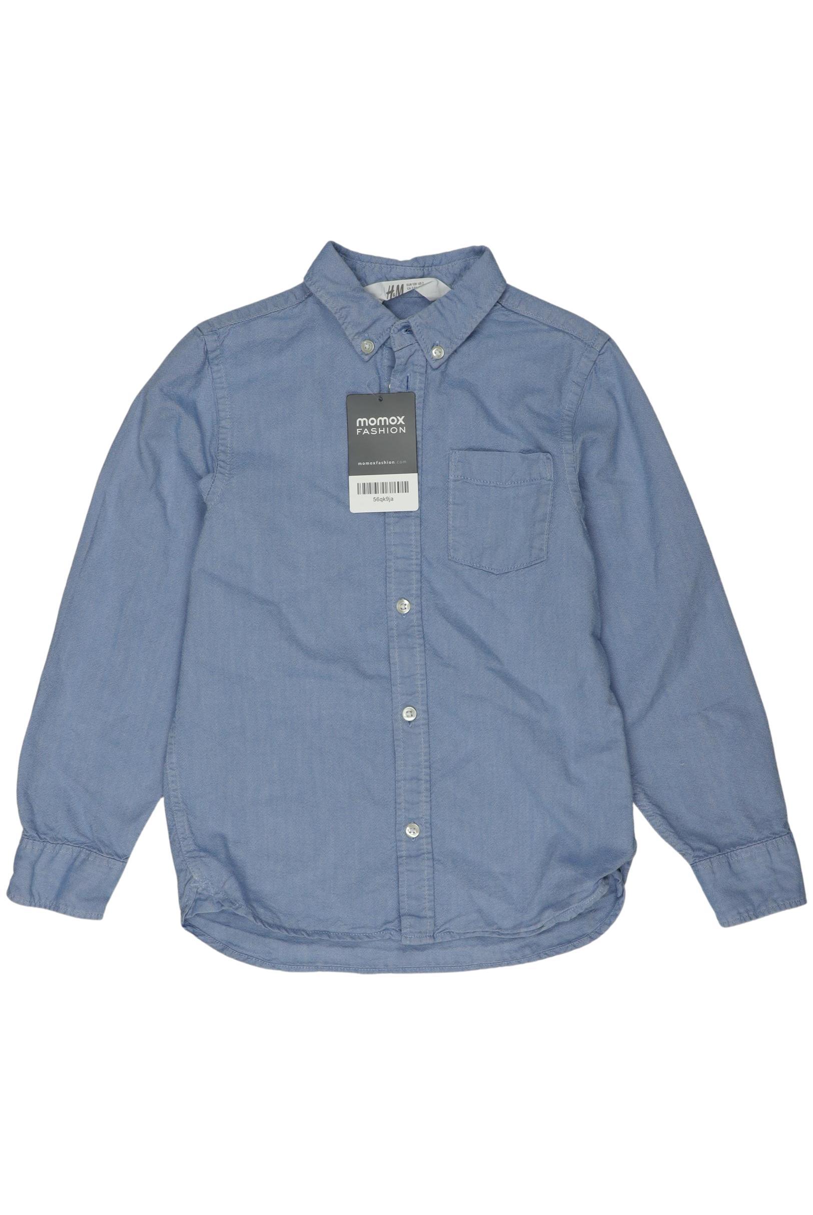 

H&M Jungen Hemd, hellblau, Gr. 128