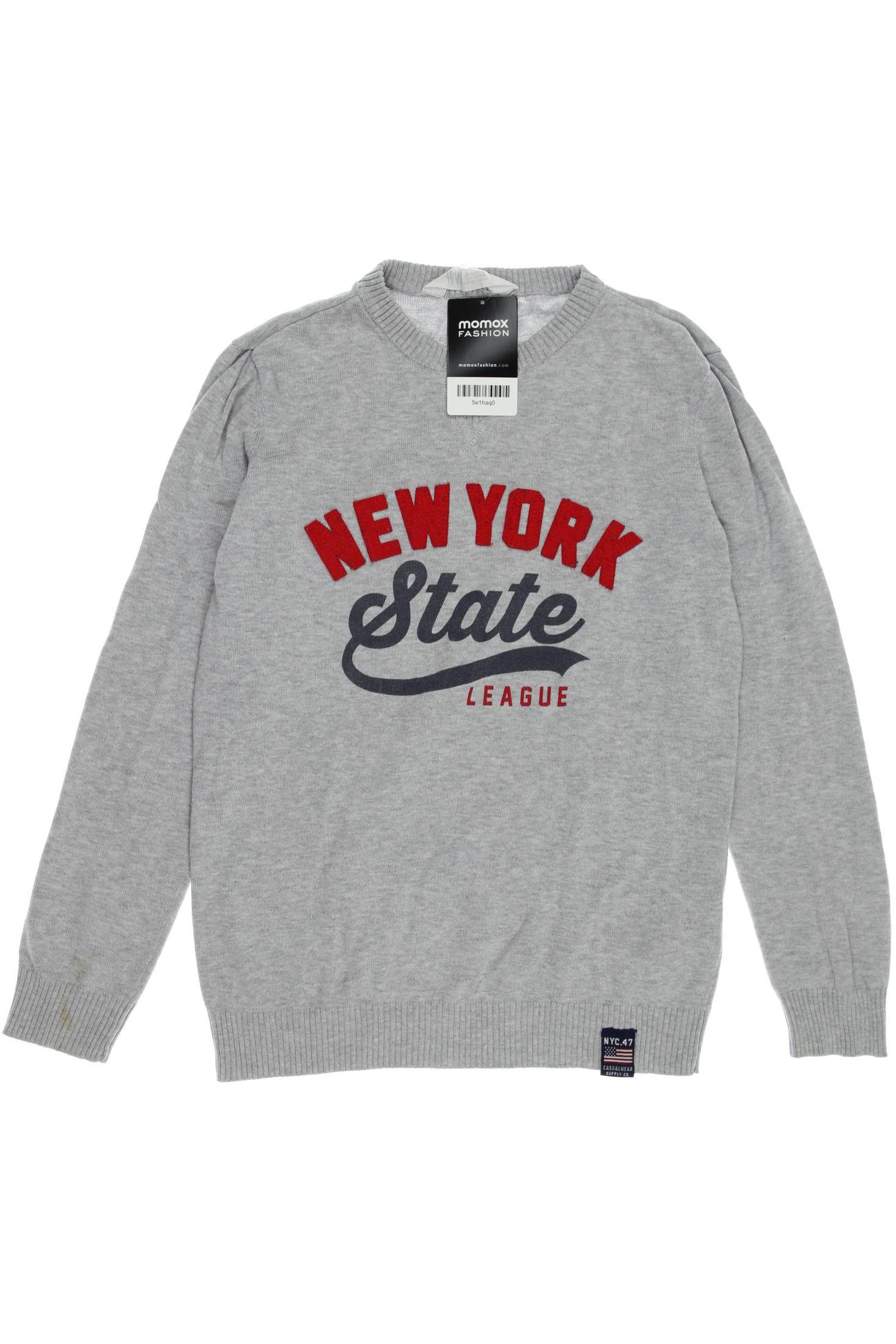 

H&M Herren Pullover, grau, Gr. 134/140