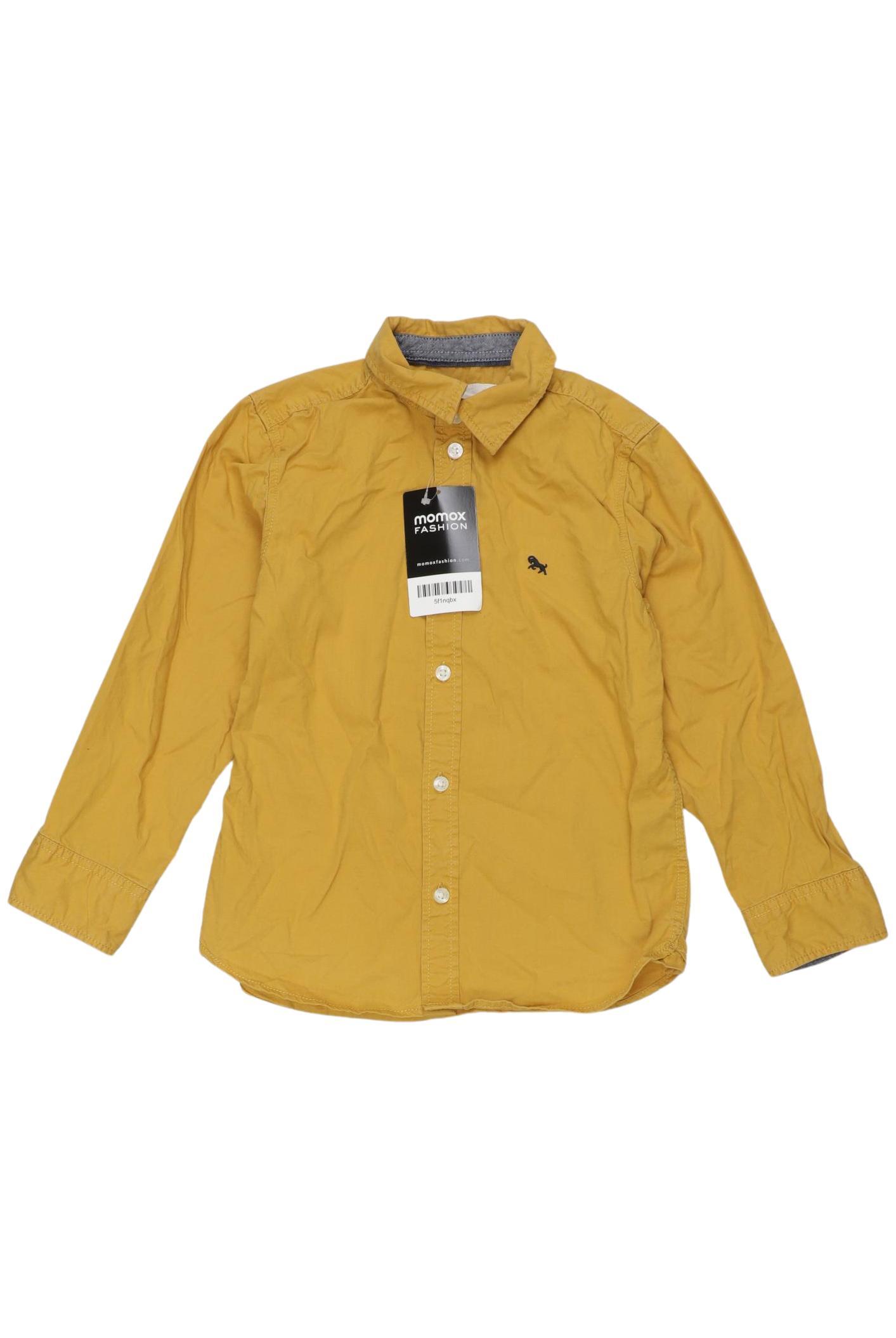 

H&M Jungen Hemd, gelb, Gr. 110