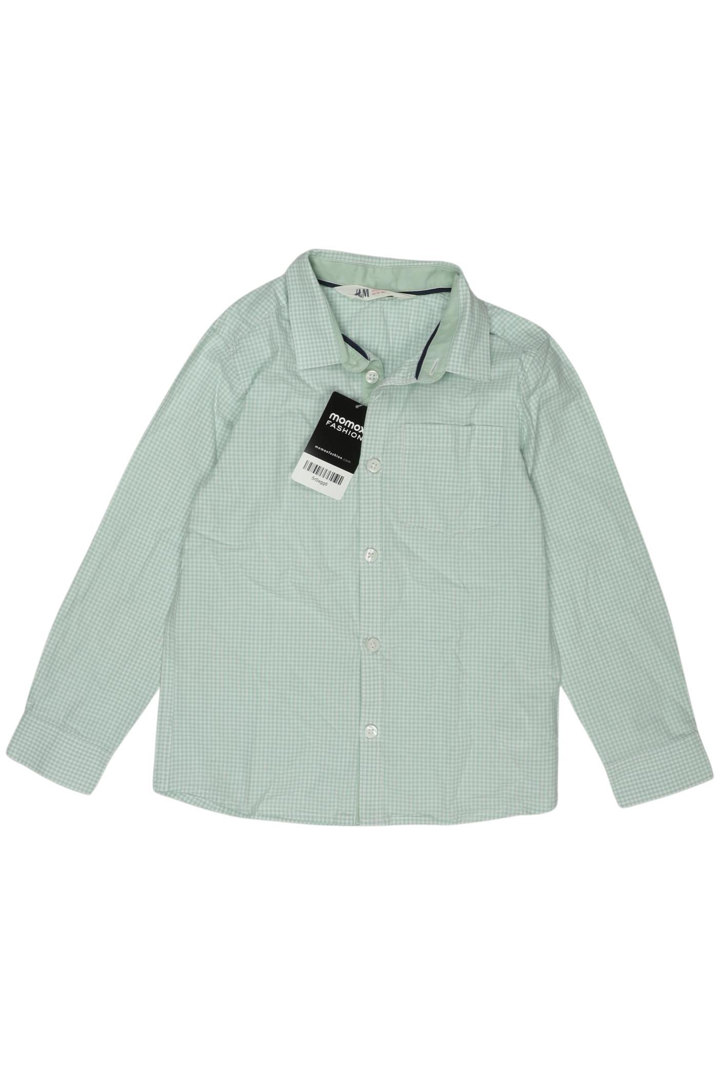 

H&M Jungen Hemd, hellgrün, Gr. 122