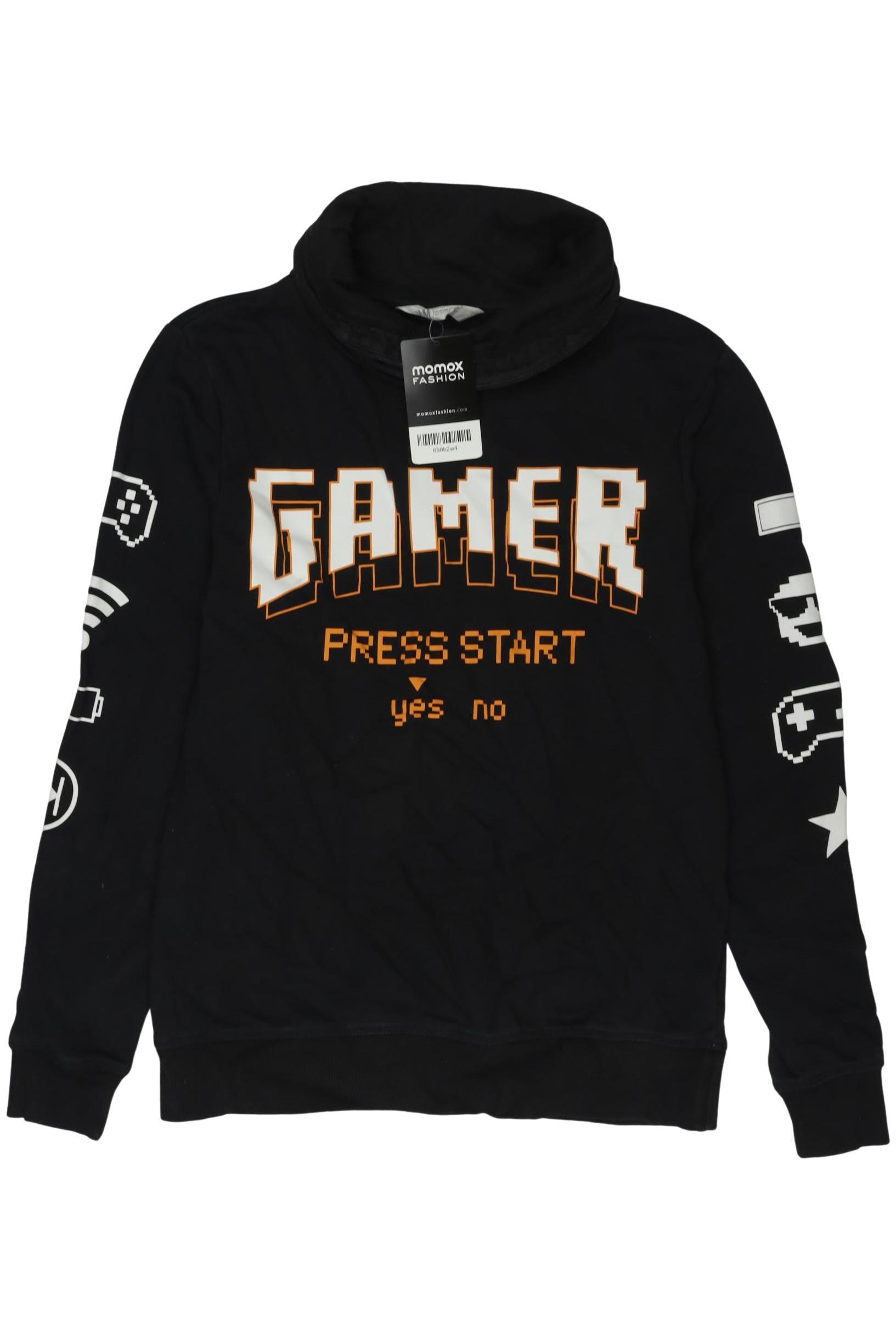 

H&M Herren Hoodies & Sweater, schwarz, Gr. 158/164