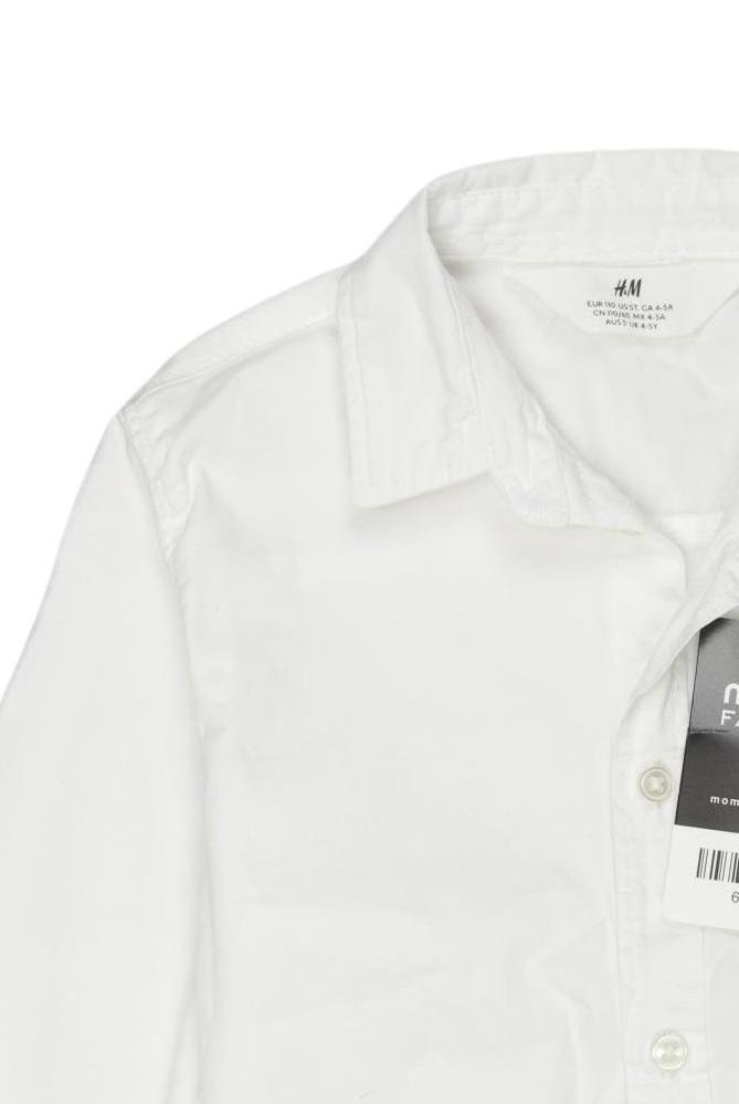 Thumbnail - H&amp;M Jungen Hemd, weiß, Gr. 110