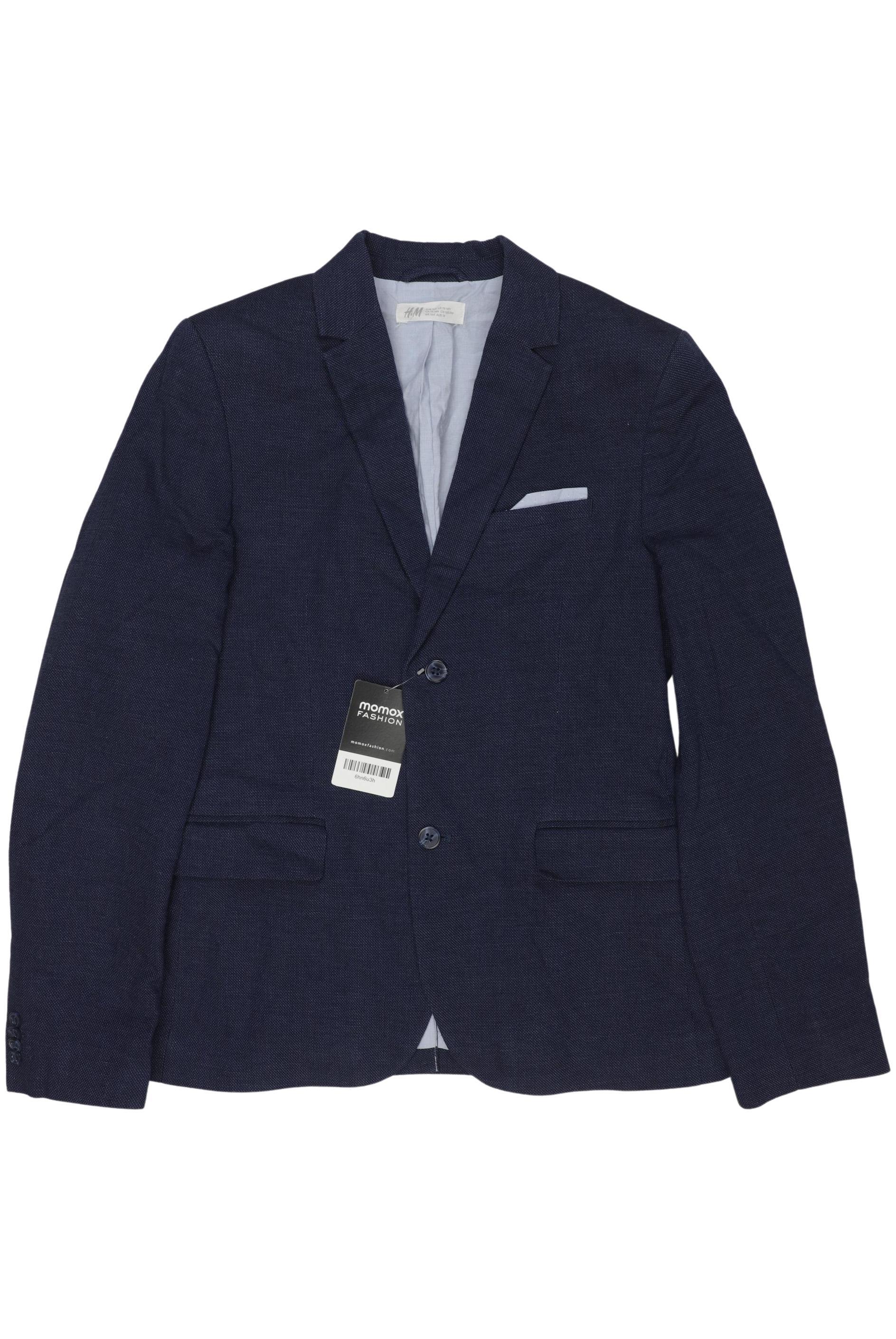

H&M Herren Jacke, marineblau, Gr. 164