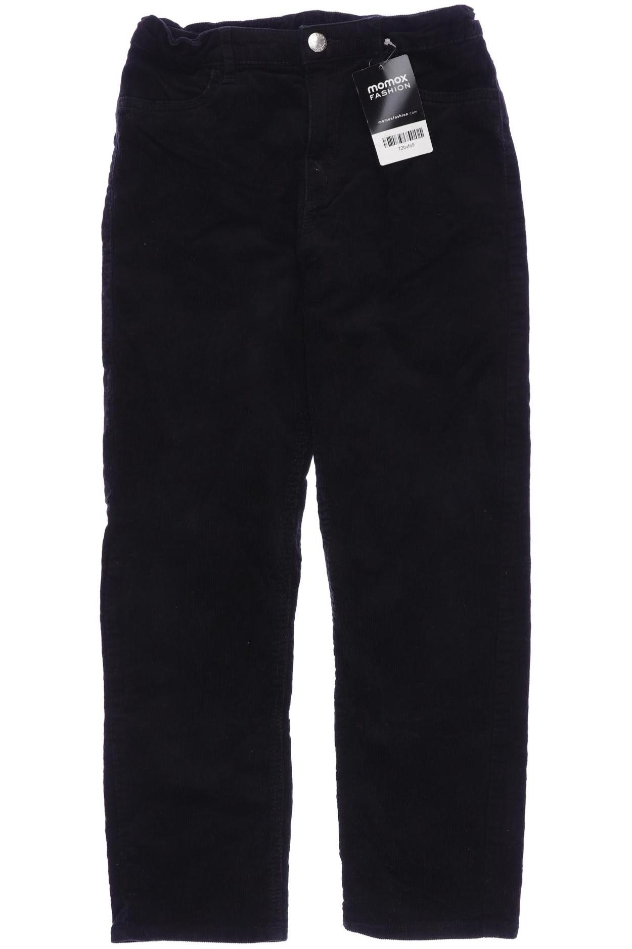 

H&M Herren Stoffhose, schwarz, Gr. 146