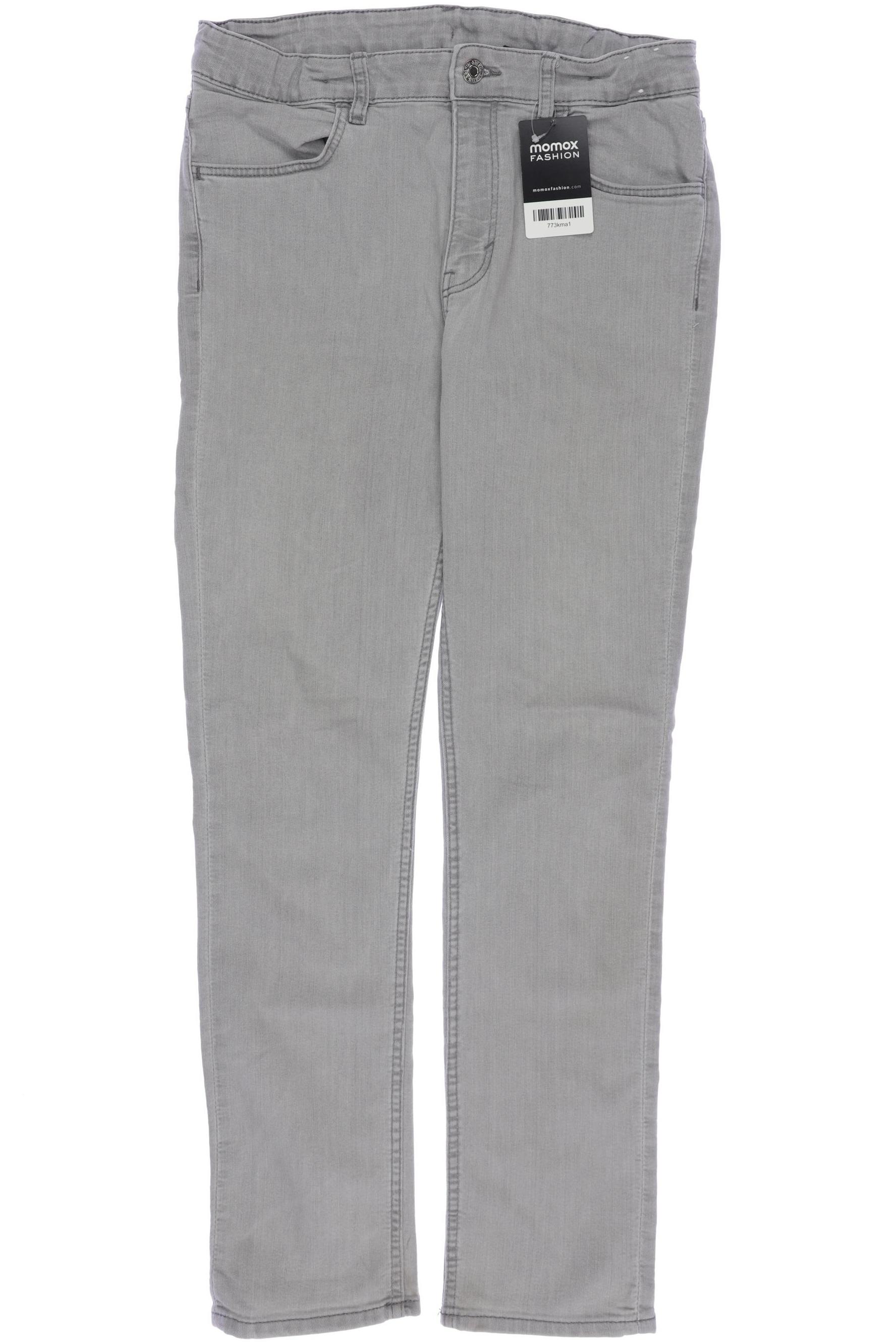 

H&M Herren Jeans, grau, Gr. 170