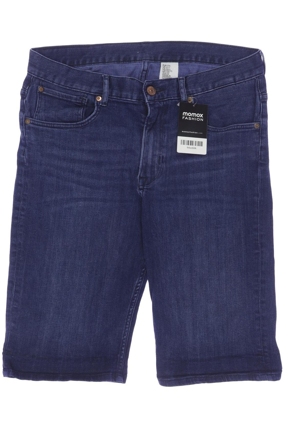 

H&M Herren Shorts, blau, Gr. 170