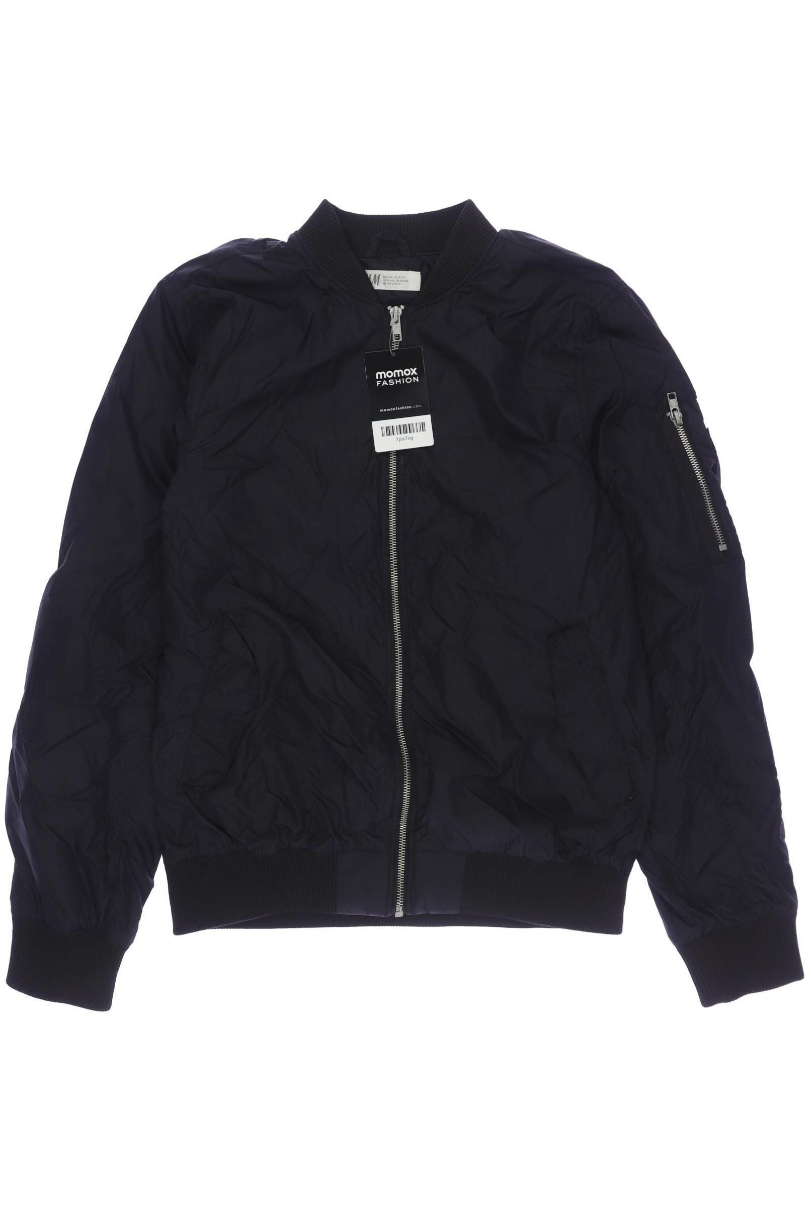 

H&M Herren Jacke, schwarz, Gr. 164