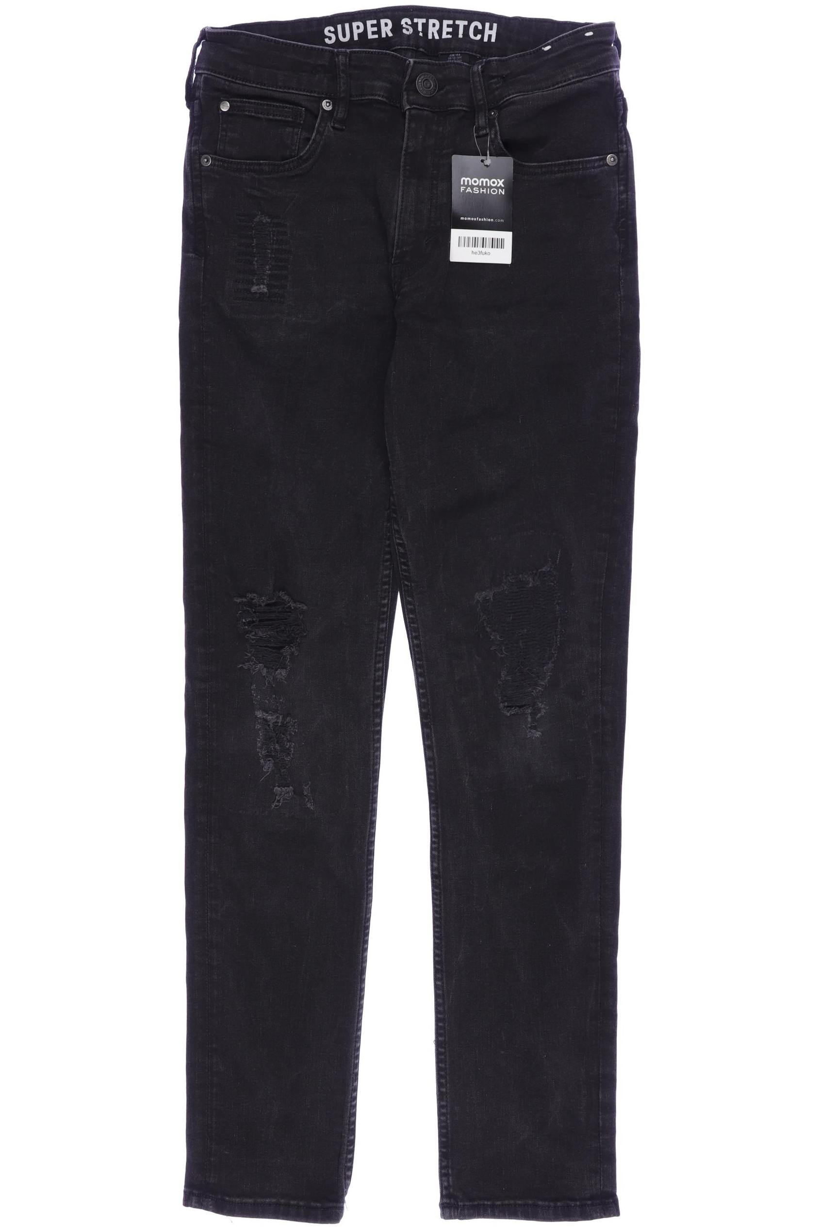 

H&M Herren Jeans, schwarz, Gr. 164