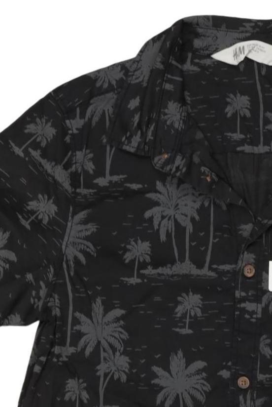 Thumbnail - H&amp;M Jungen Hemd, schwarz, Gr. 146