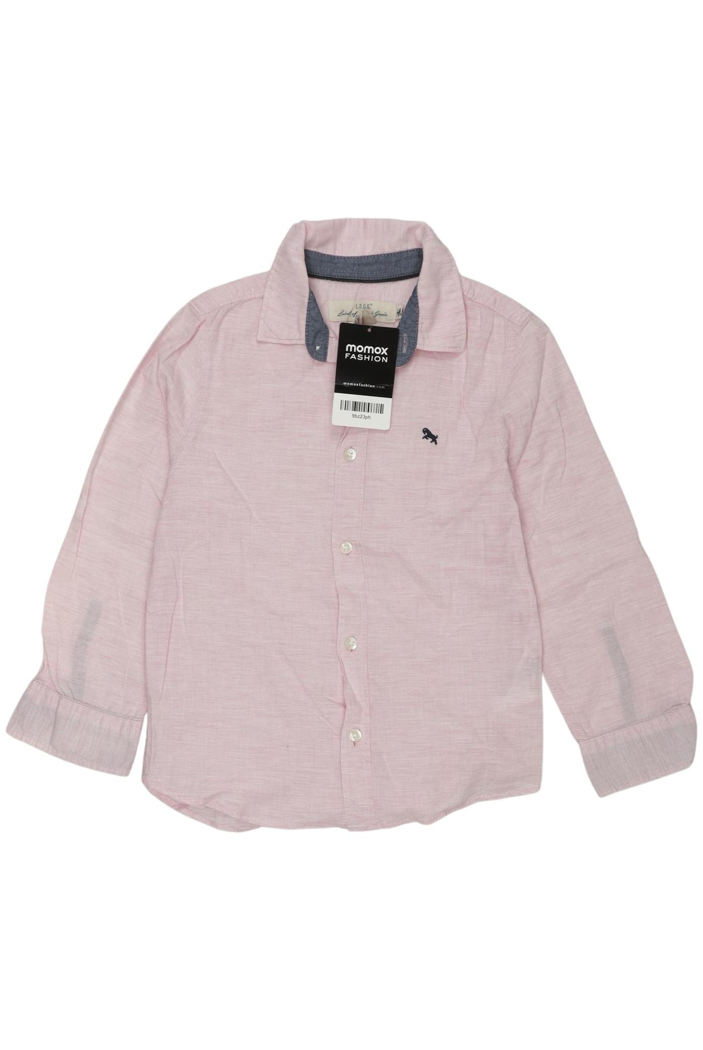 

H&M Jungen Hemd, pink, Gr. 122