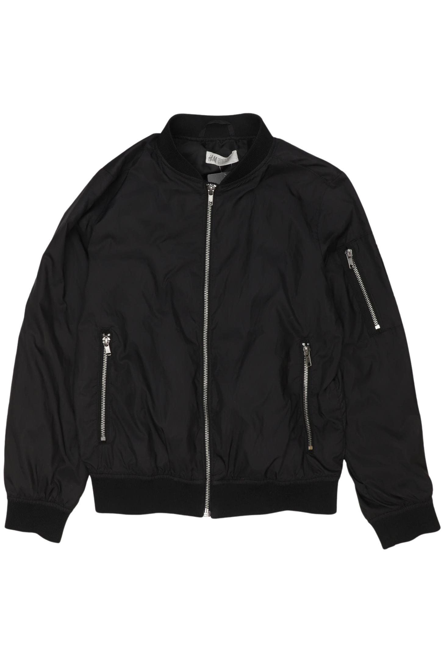 

H&M Jungen Jacke, schwarz, Gr. 134/140