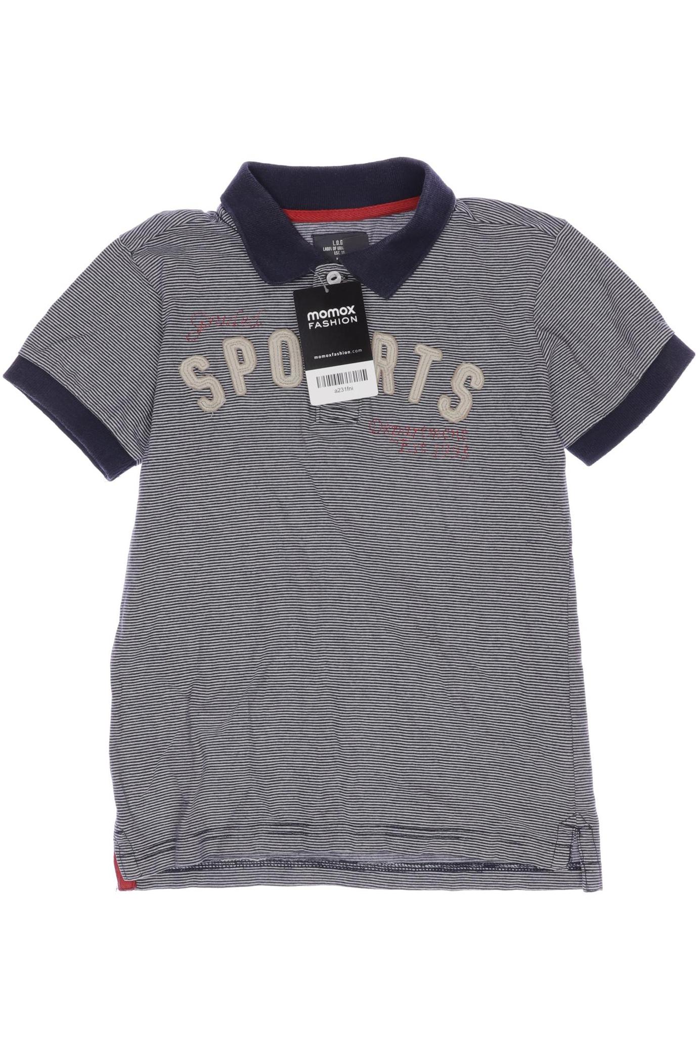 

H&M Herren Poloshirt, marineblau, Gr. 122