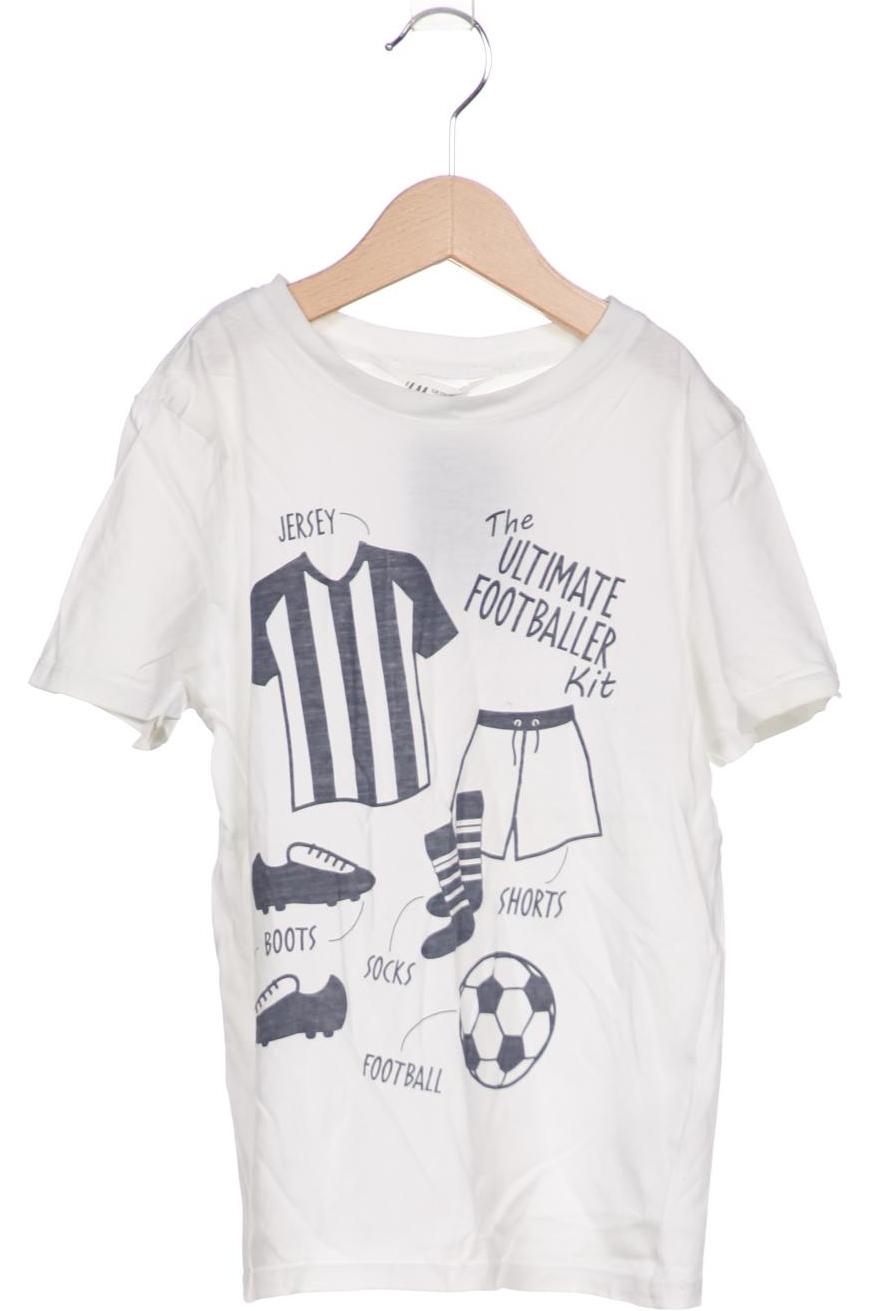 

H&M Jungen T-Shirt, weiß
