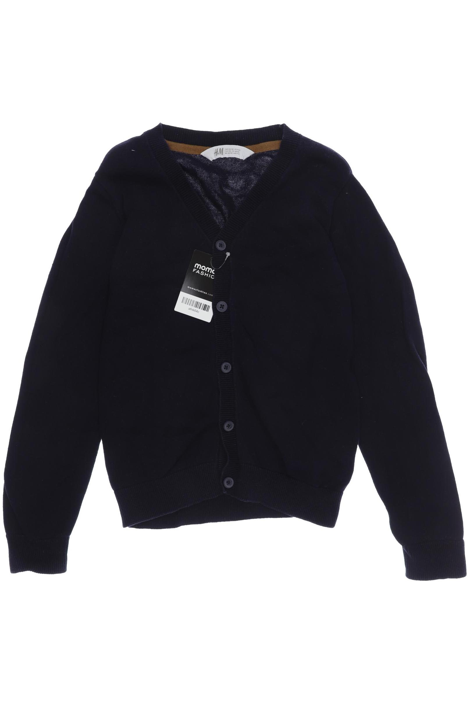 

H&M Herren Strickjacke, marineblau, Gr. 134