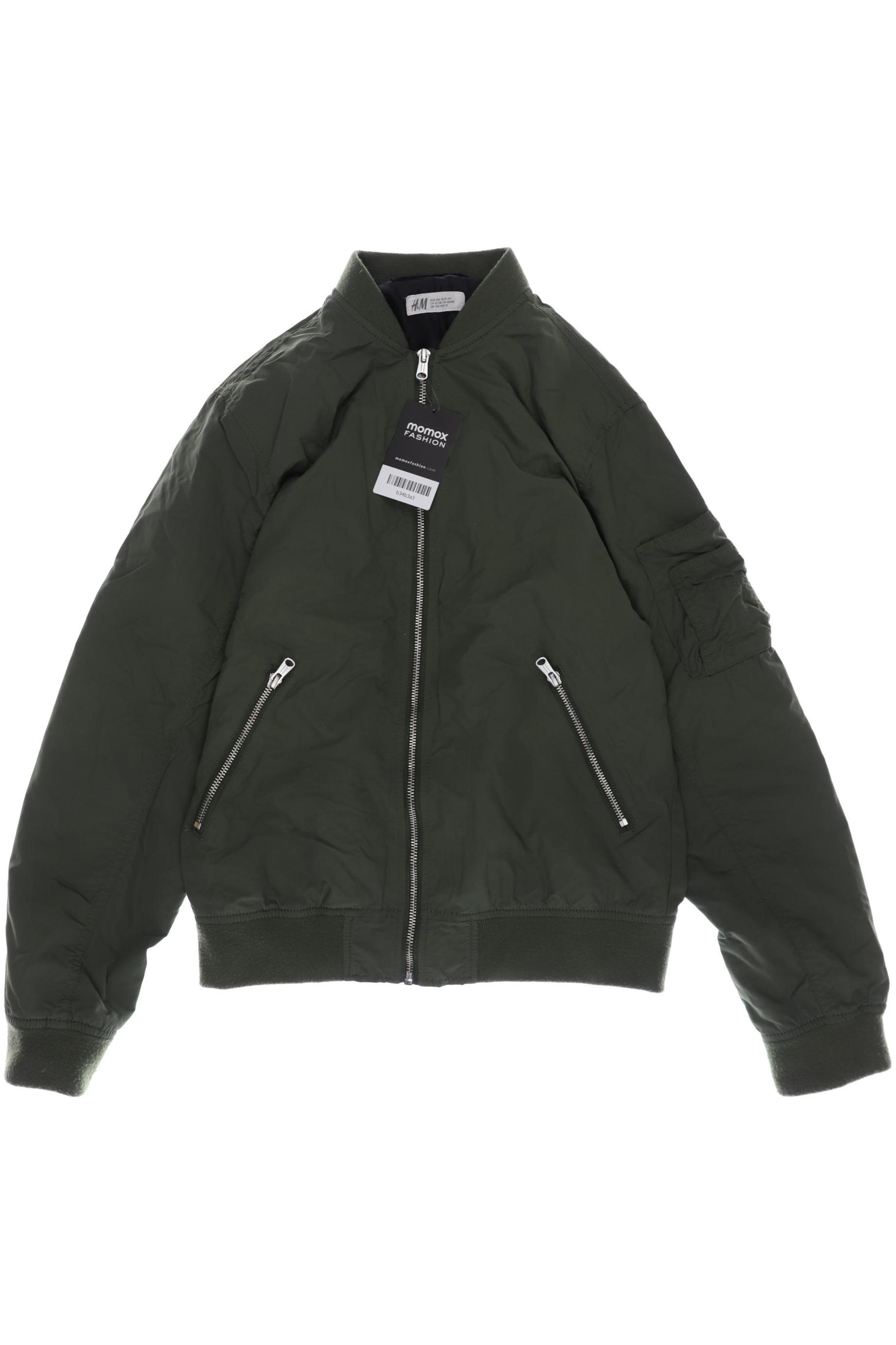

H&M Herren Jacke, grün, Gr. 158