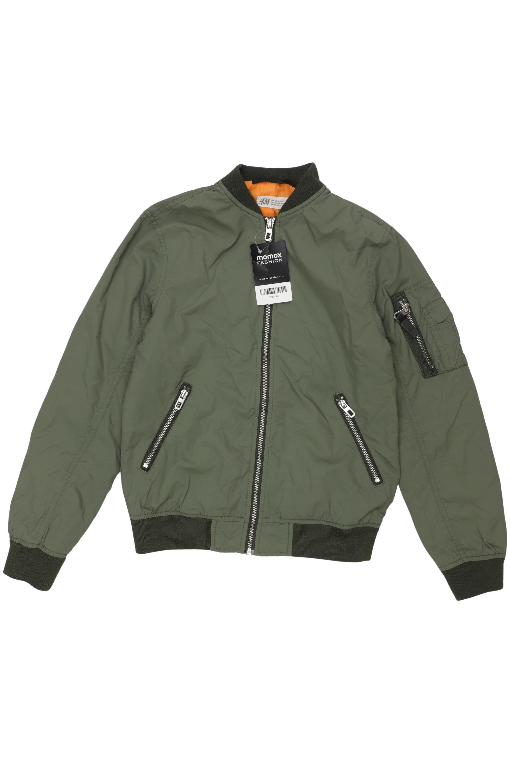 

H&M Jungen Jacke, grün, Gr. 140
