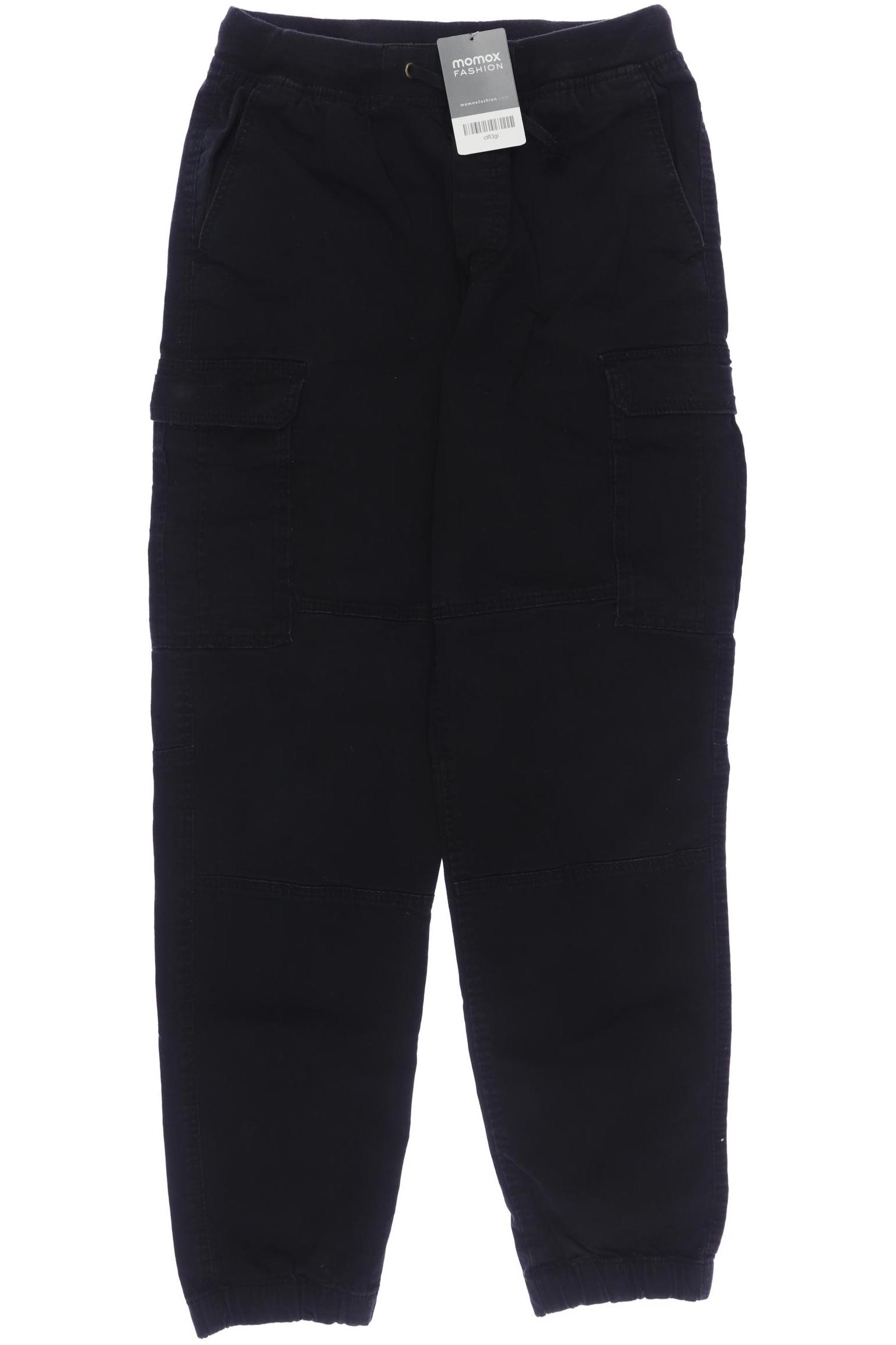 

H&M Herren Stoffhose, schwarz, Gr. 170
