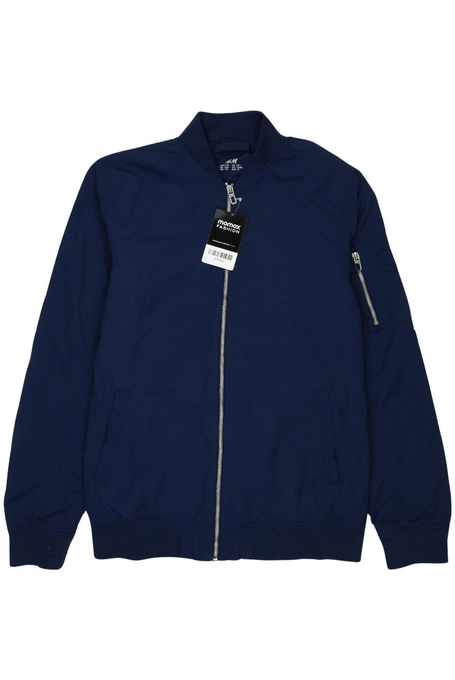 

H&M Herren Jacke, marineblau, Gr. 170