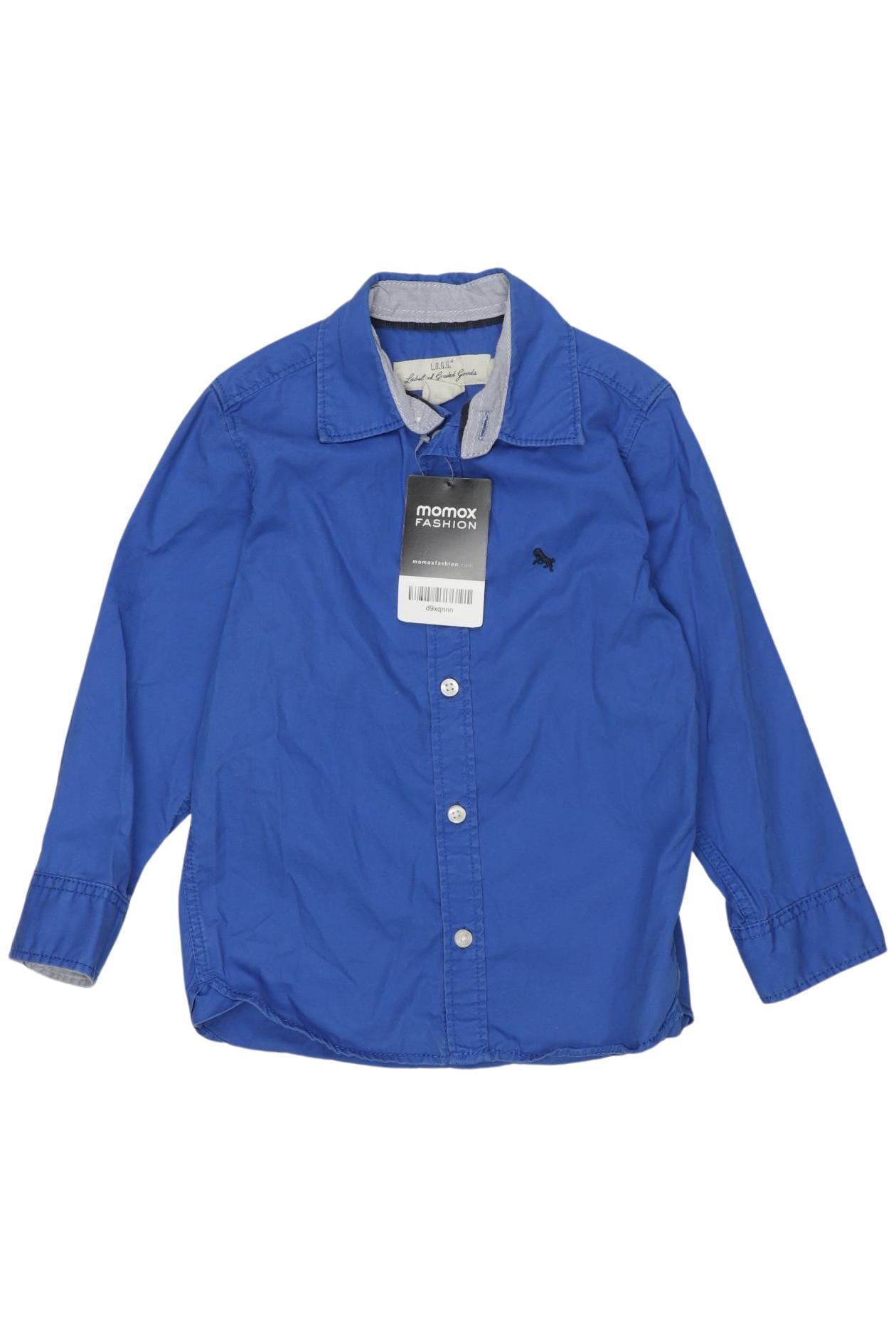 

H&M Jungen Hemd, blau, Gr. 104