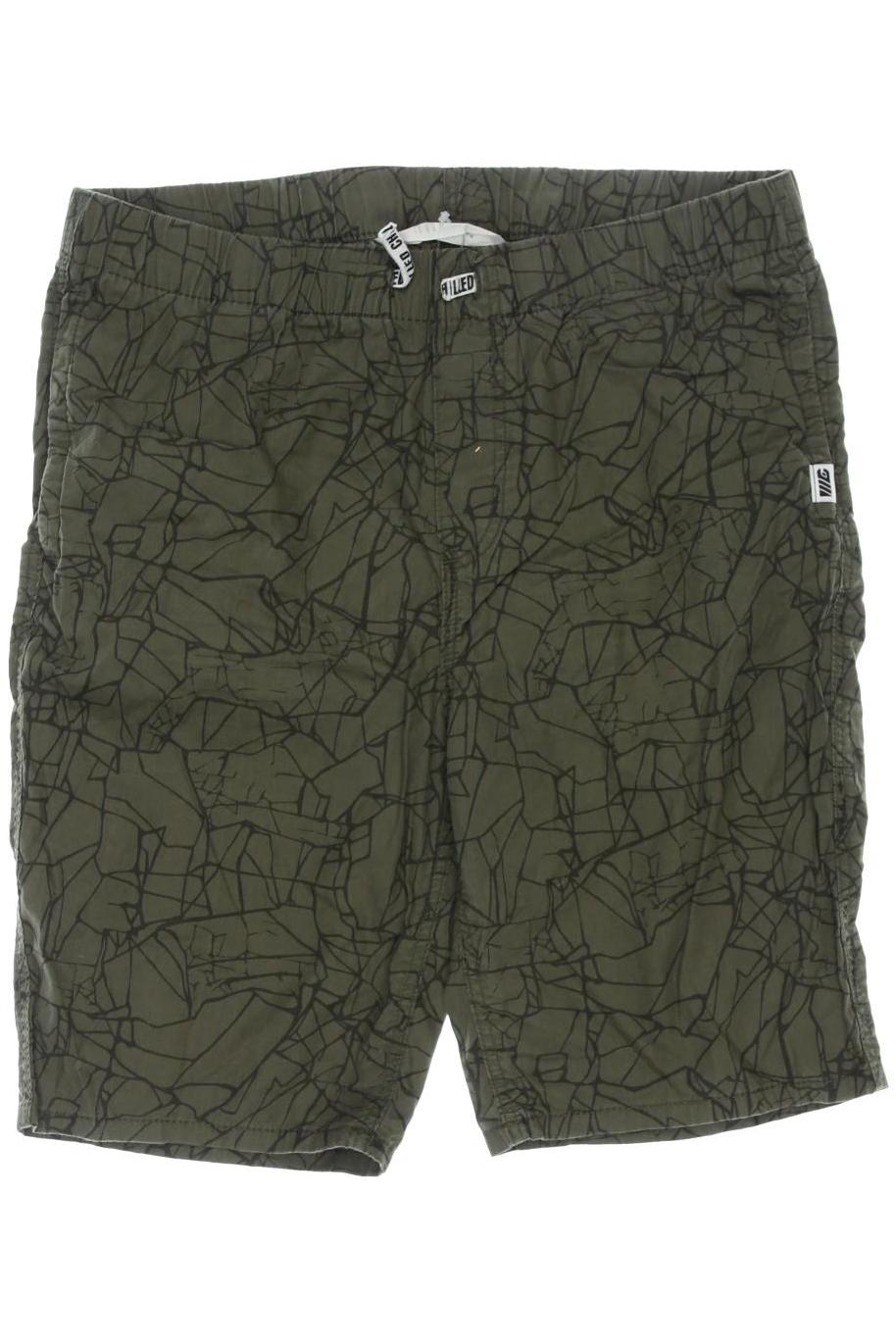 

H&M Herren Shorts, grün, Gr. 158