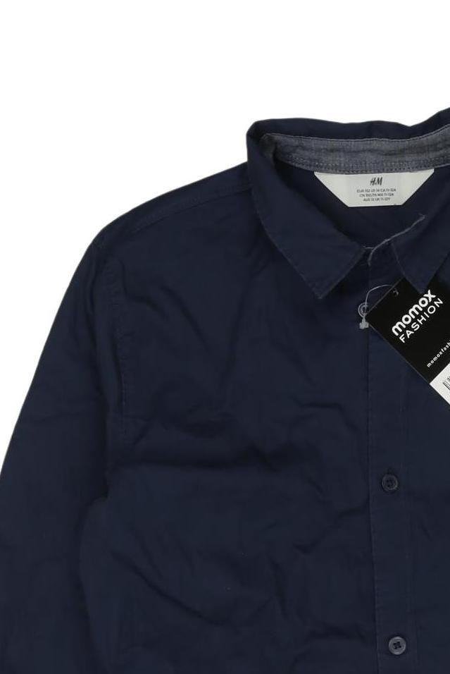 Thumbnail - H&amp;M Jungen Hemd, marineblau, Gr. 152