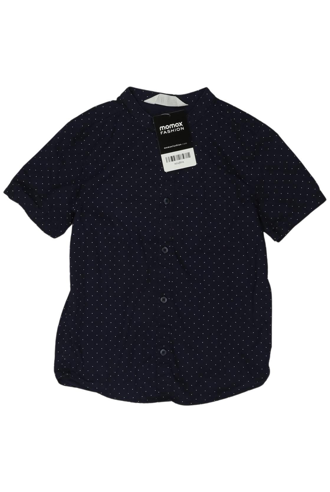 

H&M Jungen Hemd, marineblau, Gr. 116