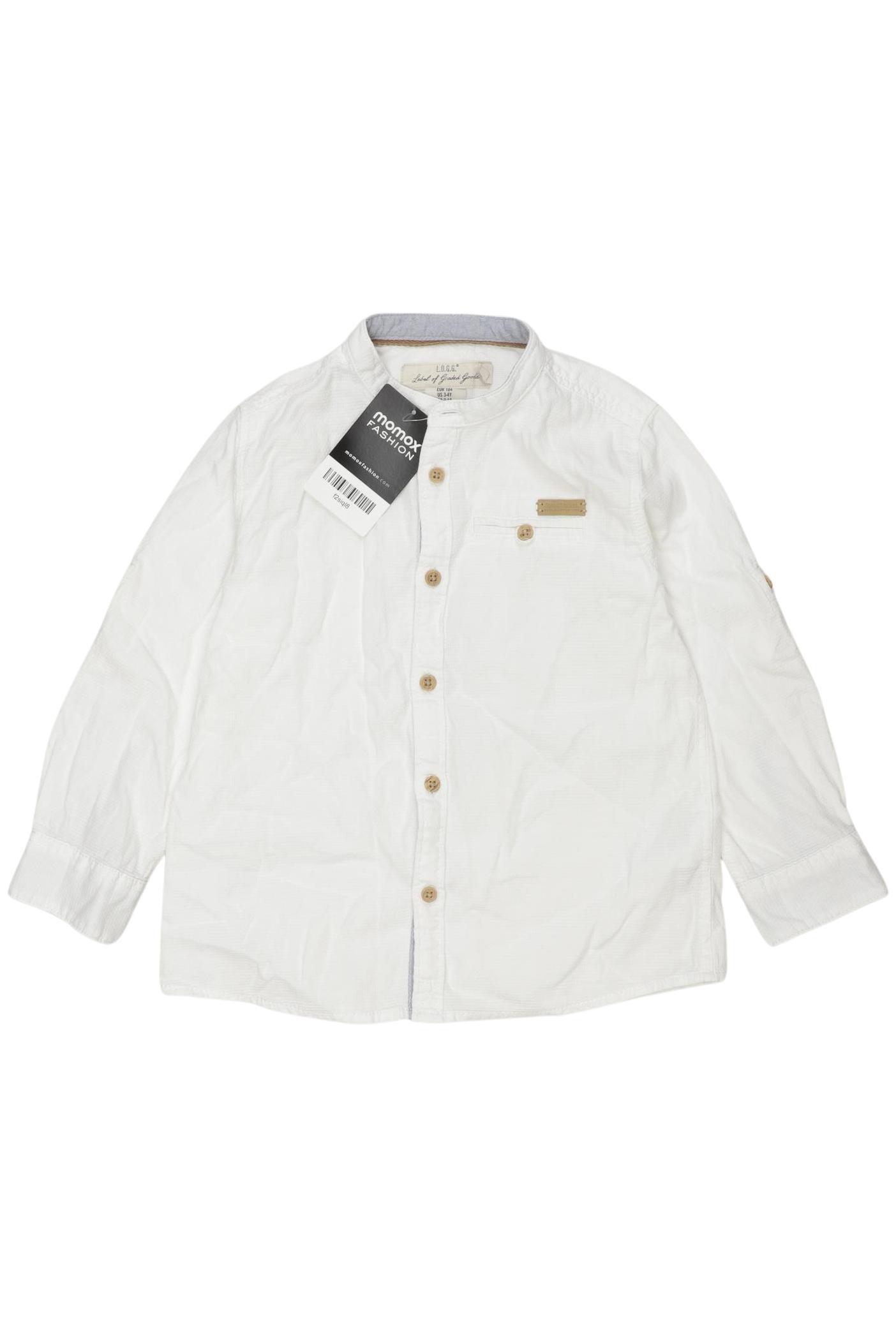 

H&M Jungen Hemd, weiß, Gr. 104