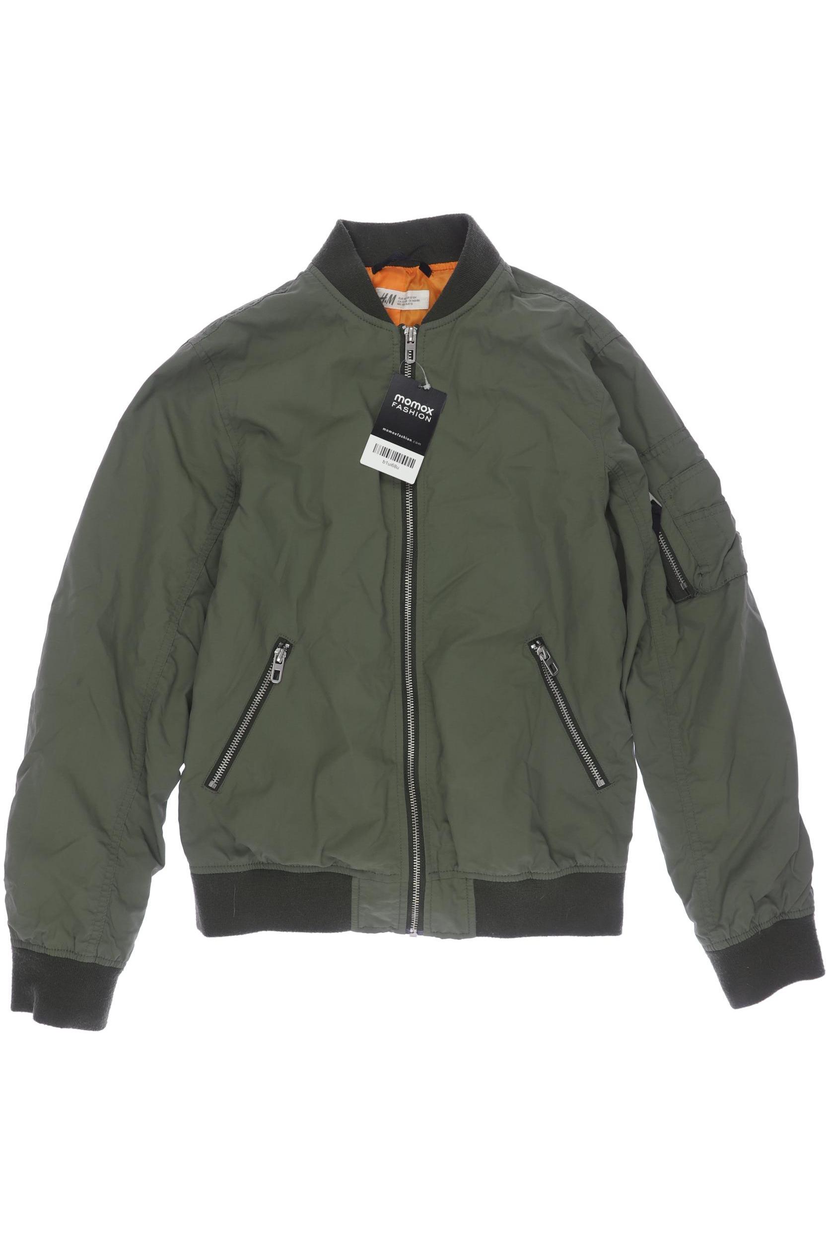 

H&M Herren Jacke, grün, Gr. 158