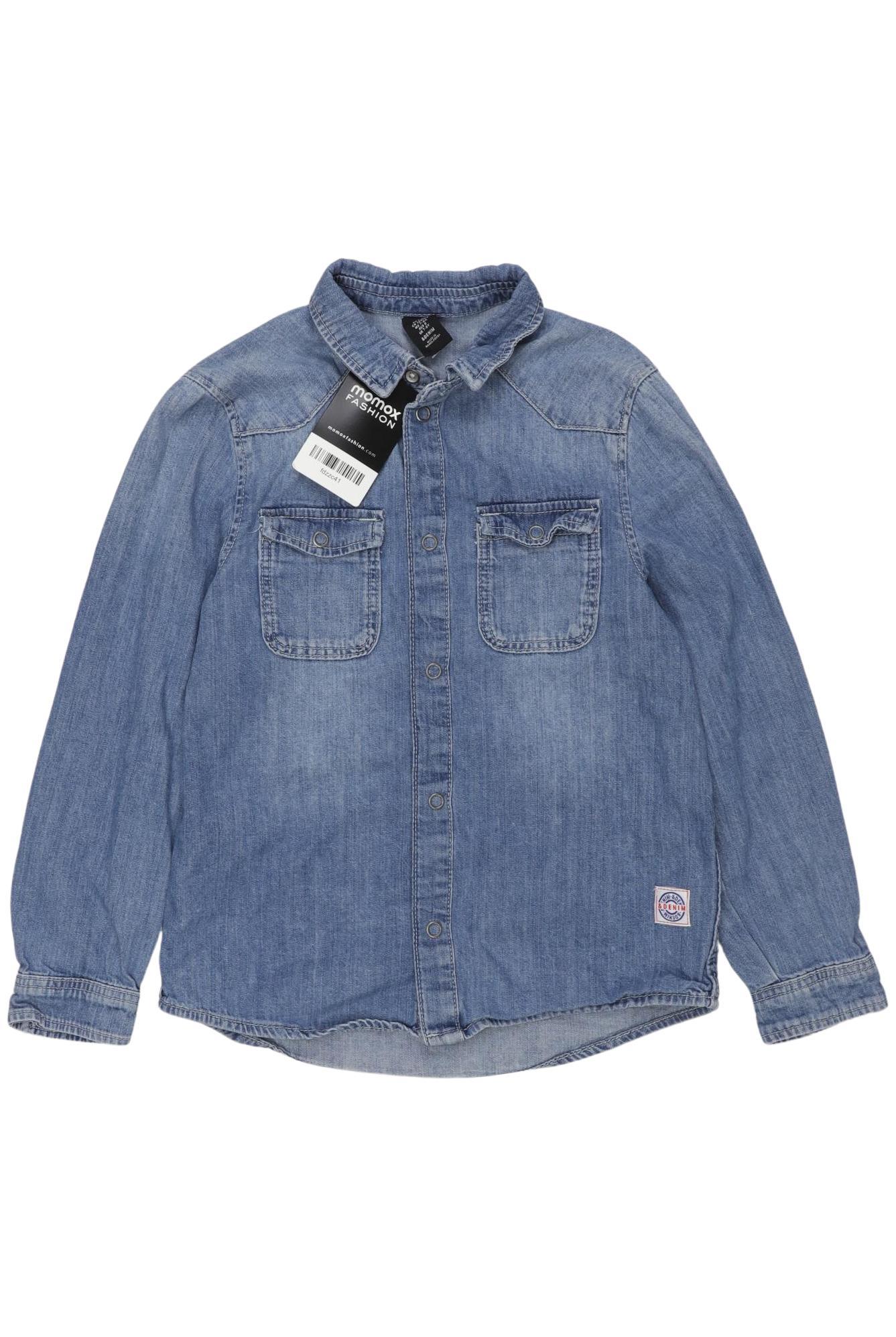 

H&M Jungen Hemd, blau, Gr. 128