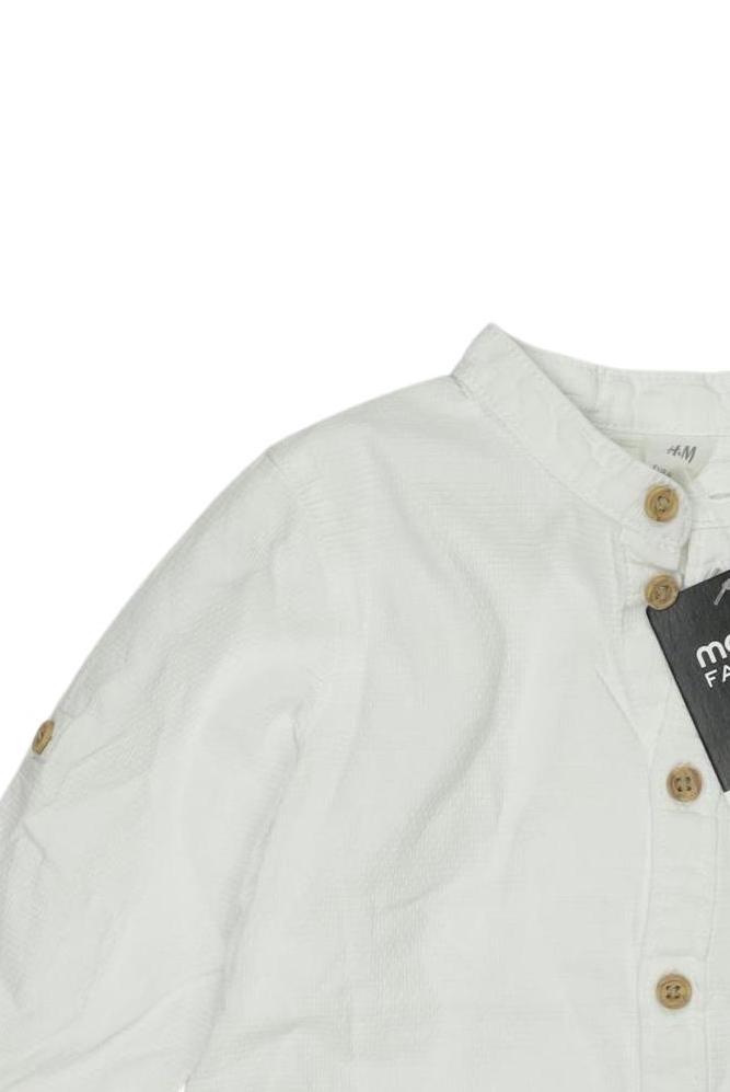 Thumbnail - H&amp;M Jungen Hemd, weiß, Gr. 86
