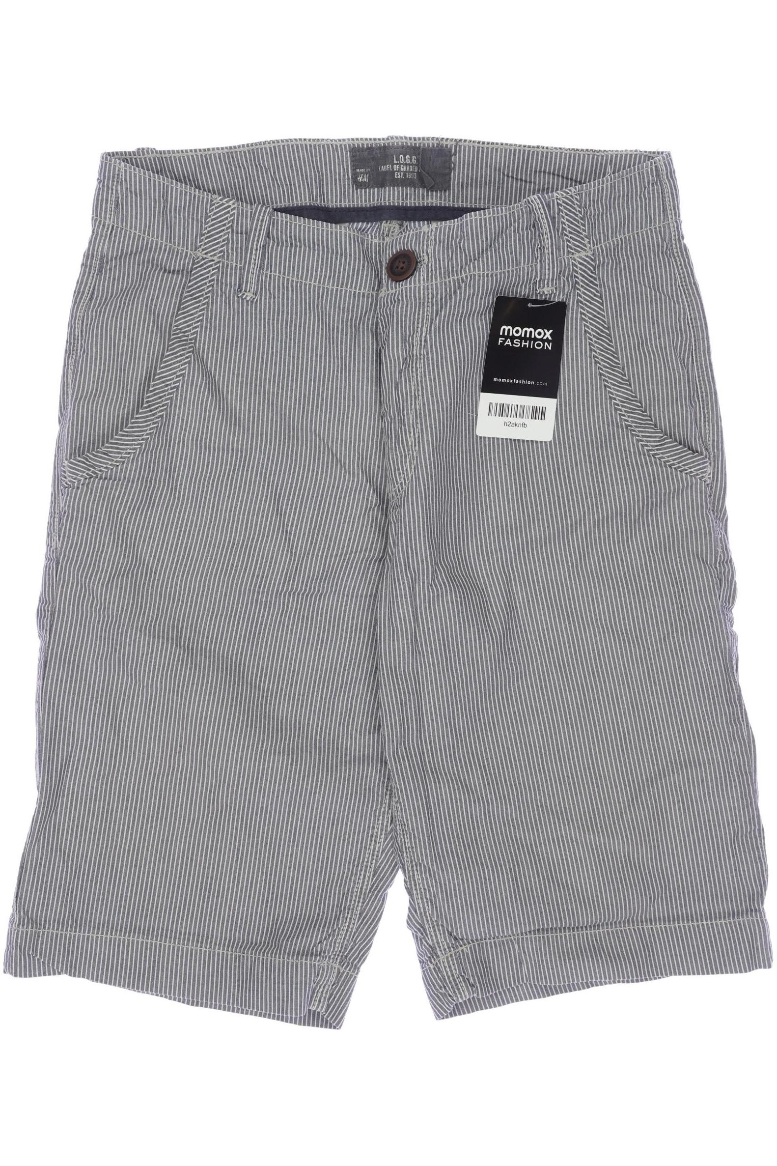 

H&M Herren Shorts, grau, Gr. 158