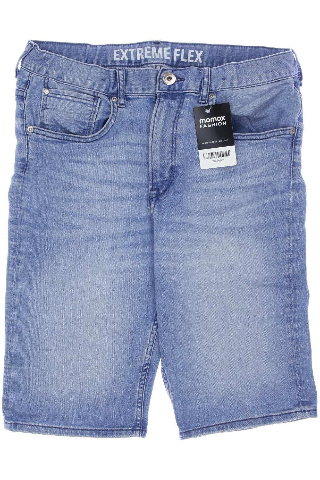 

H&M Herren Shorts, blau, Gr. 170
