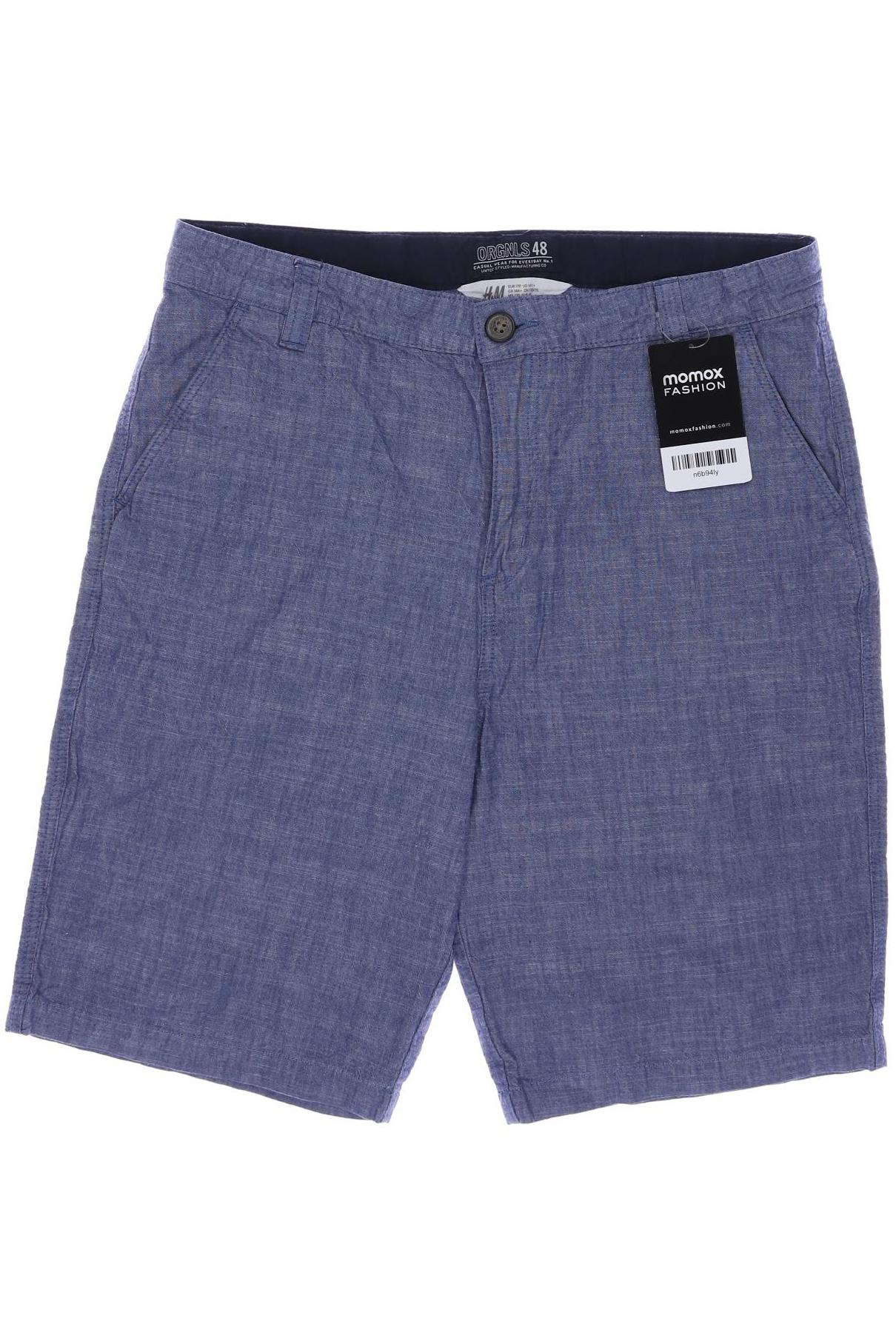 

H&M Herren Shorts, blau, Gr. 170